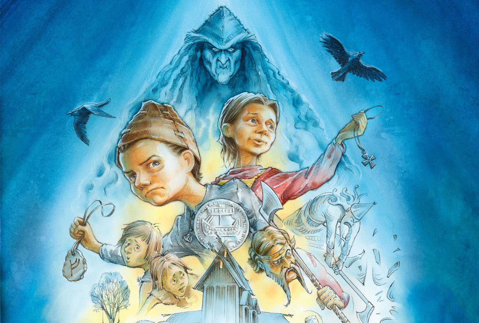 Följ med Martin Widmark och Mats Vänehem till vikingatiden