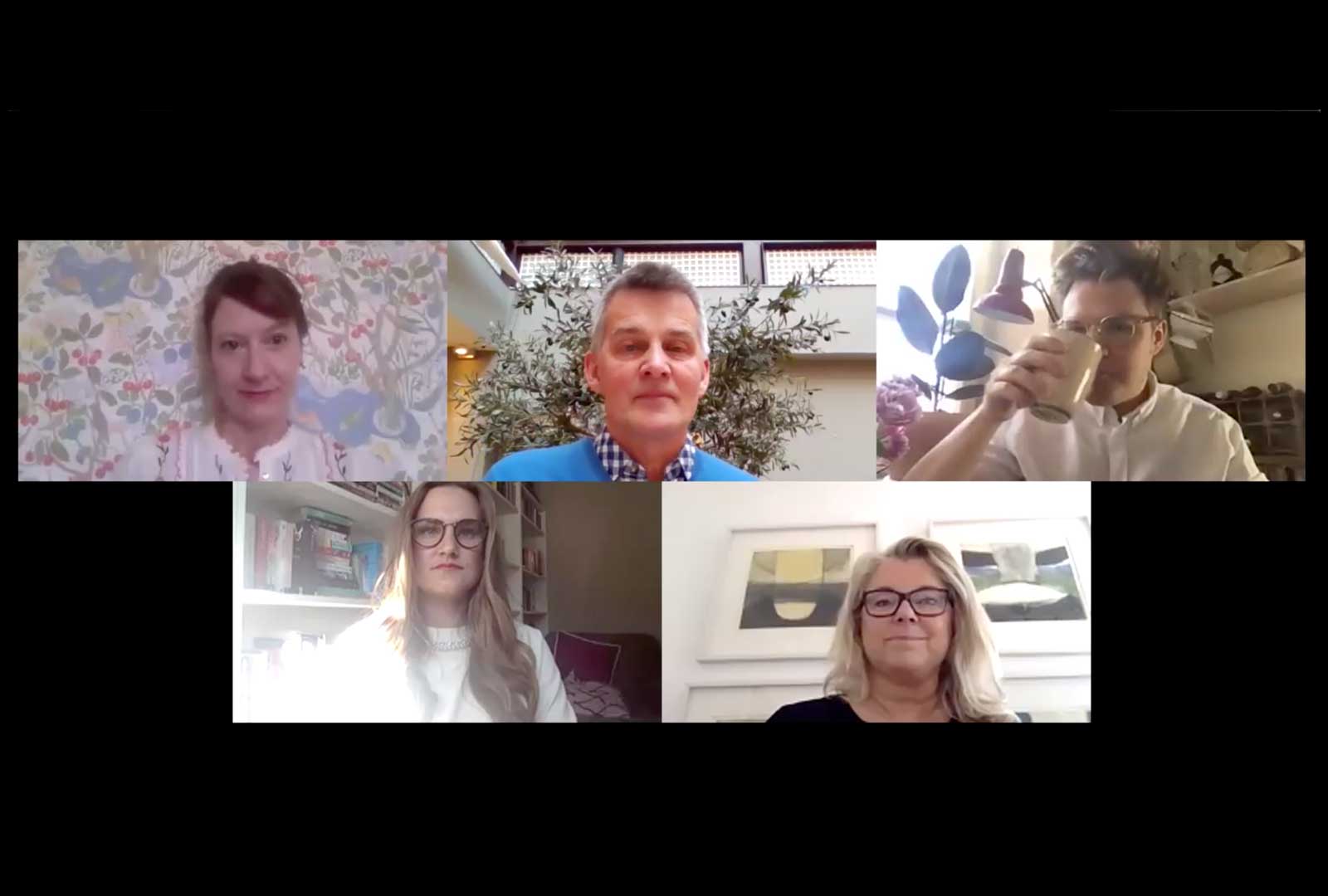 Inspirerande panelsamtal modererat av Pekka Heino