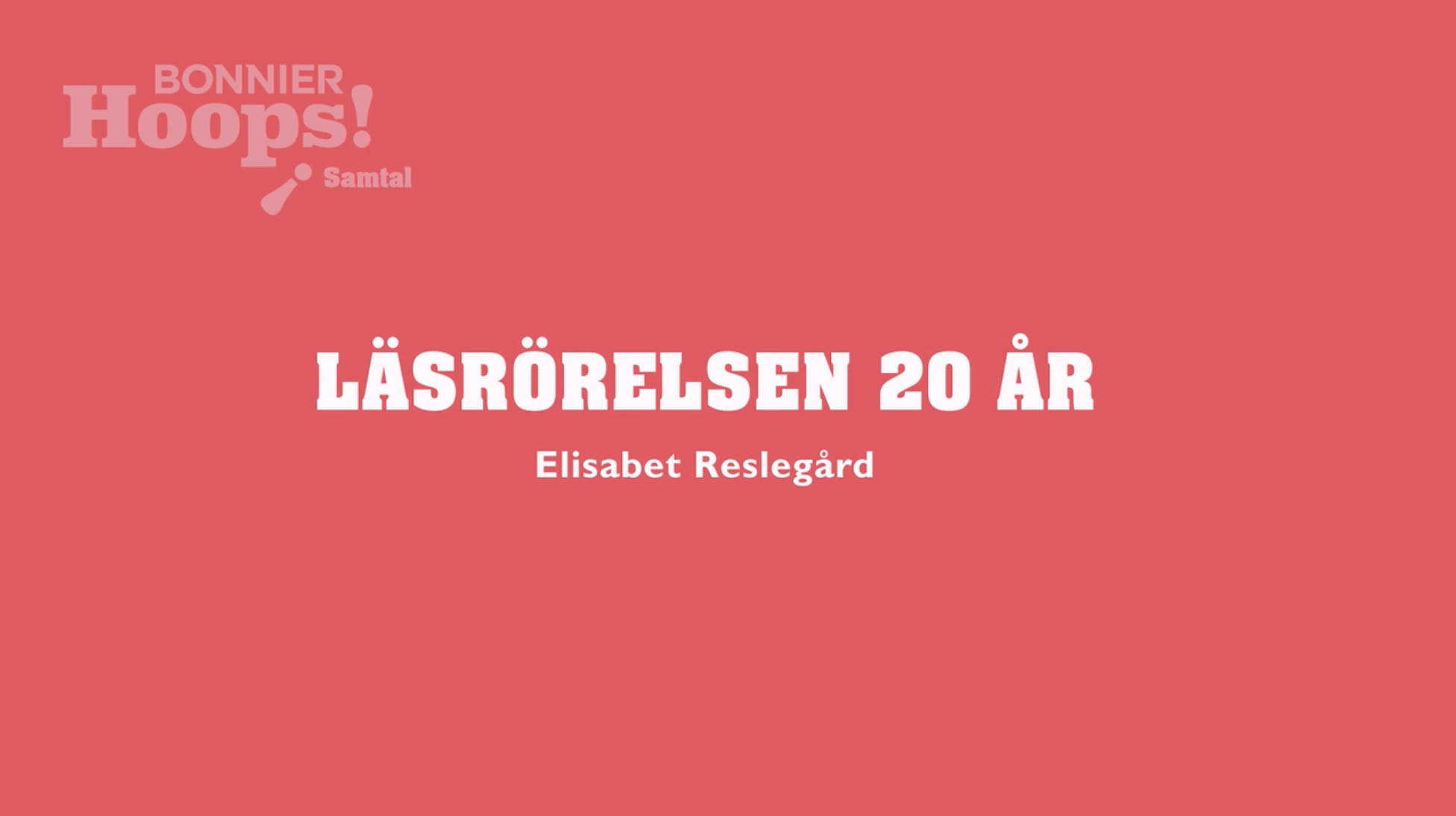 Läsrörelsen 20 år