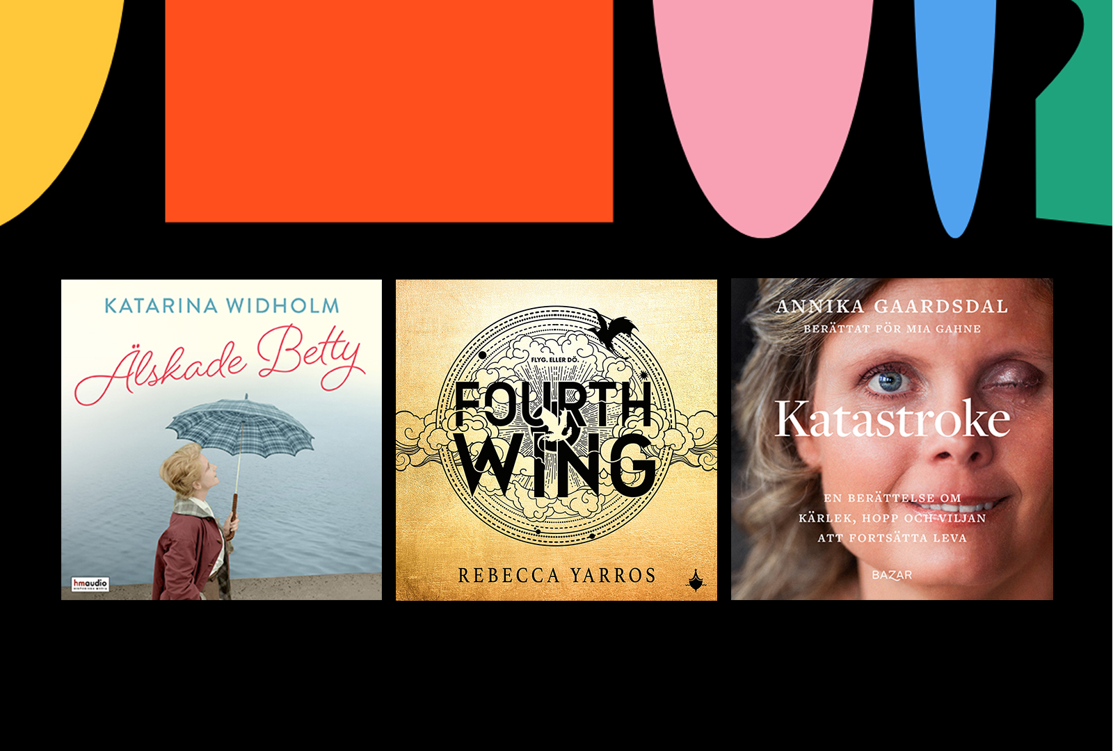 Tre finalister i Storytel Awards – Det stora ljudbokspriset