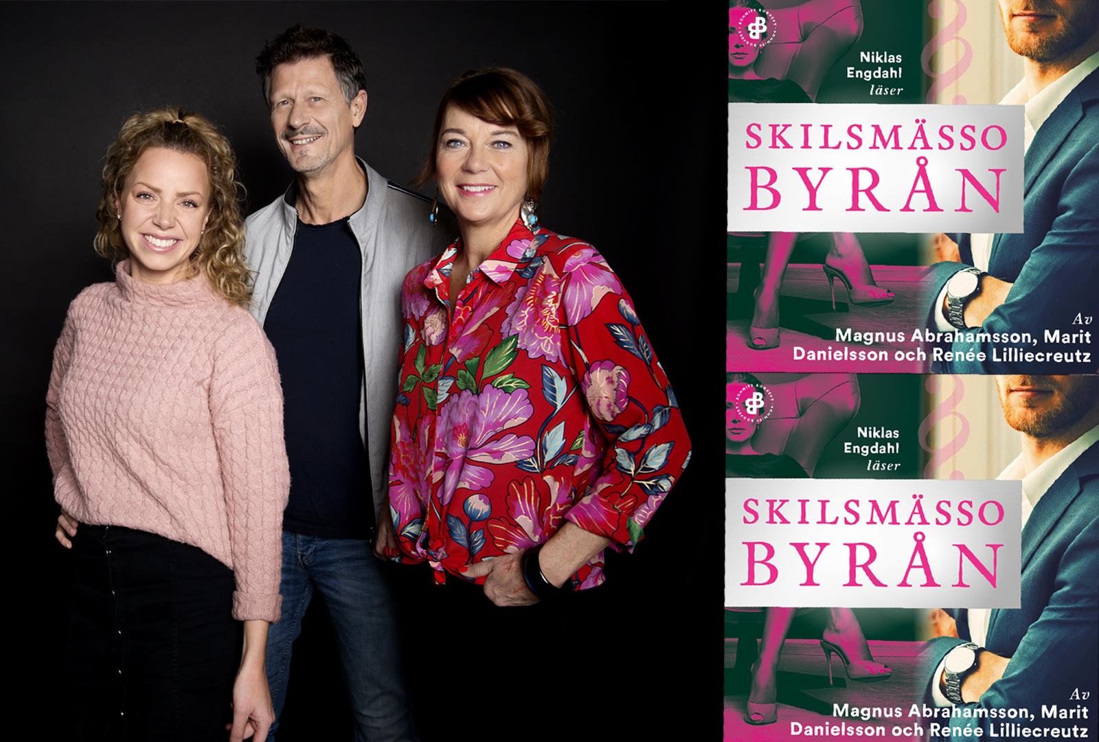 Från podd till ljudbok: Skilsmässobyrån – en ljudboksföljetong i tio avsnitt