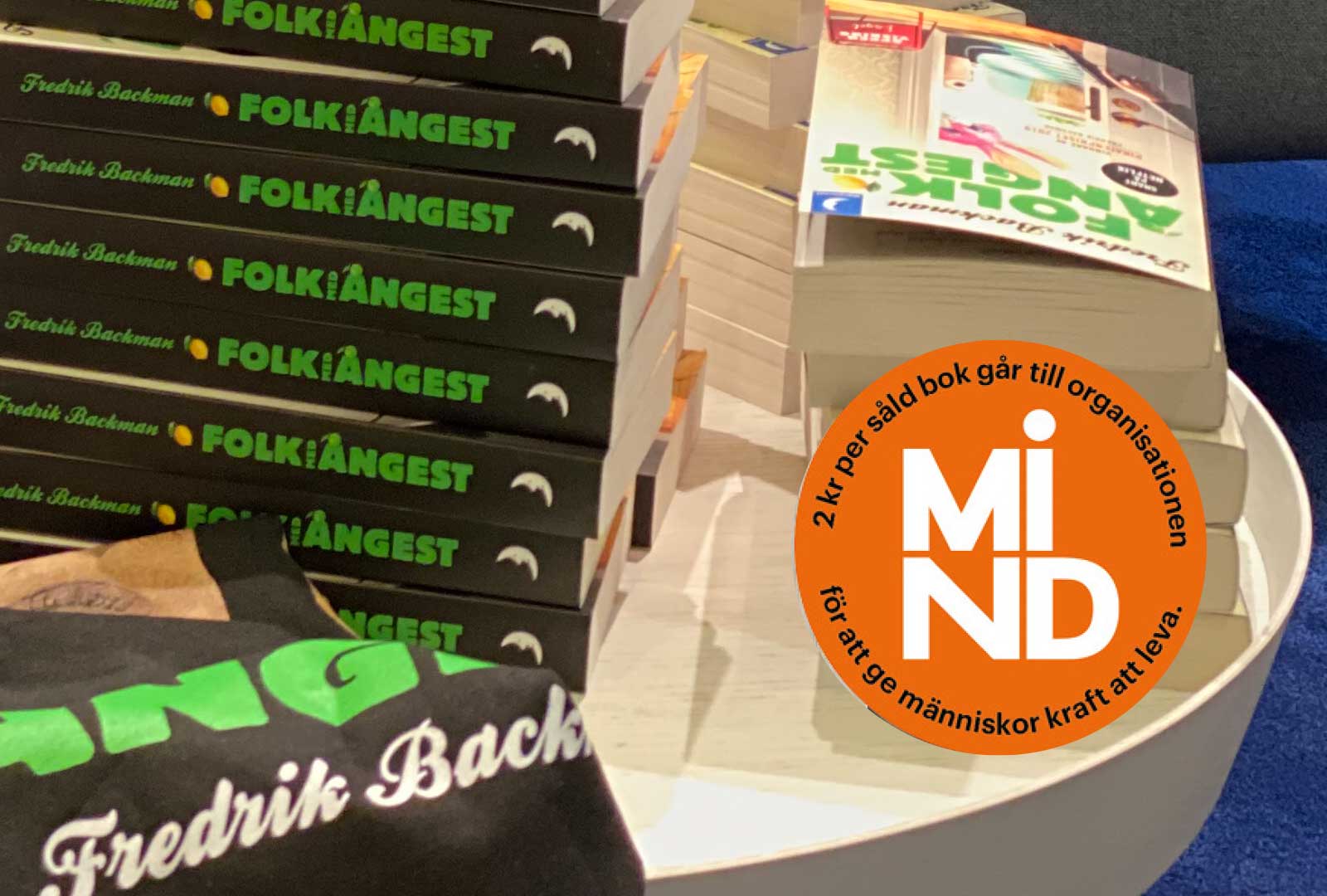 Älska pocket och familjen Backman stödjer ideell organisation