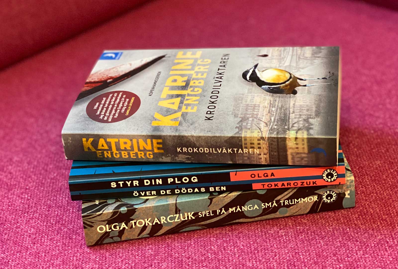 Katrine Engberg & Olga Tokarczuk – avsnitt 34 av Pocketpodden