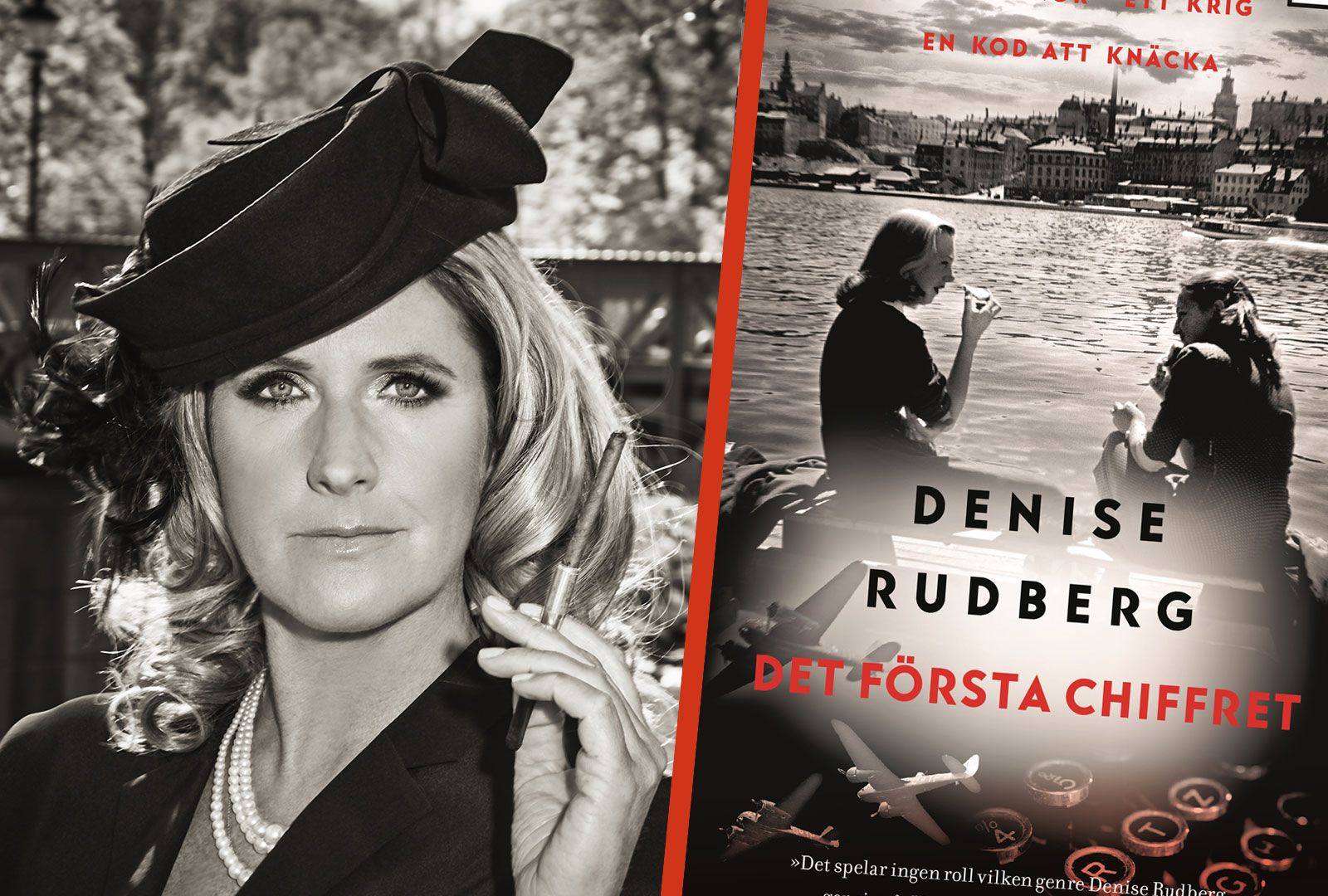 Denise Rudberg skriver om kvinnor som knäcker koden