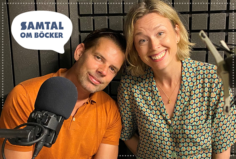 Alex Schulman medverkar i första avsnittet av podden Samtal om böcker