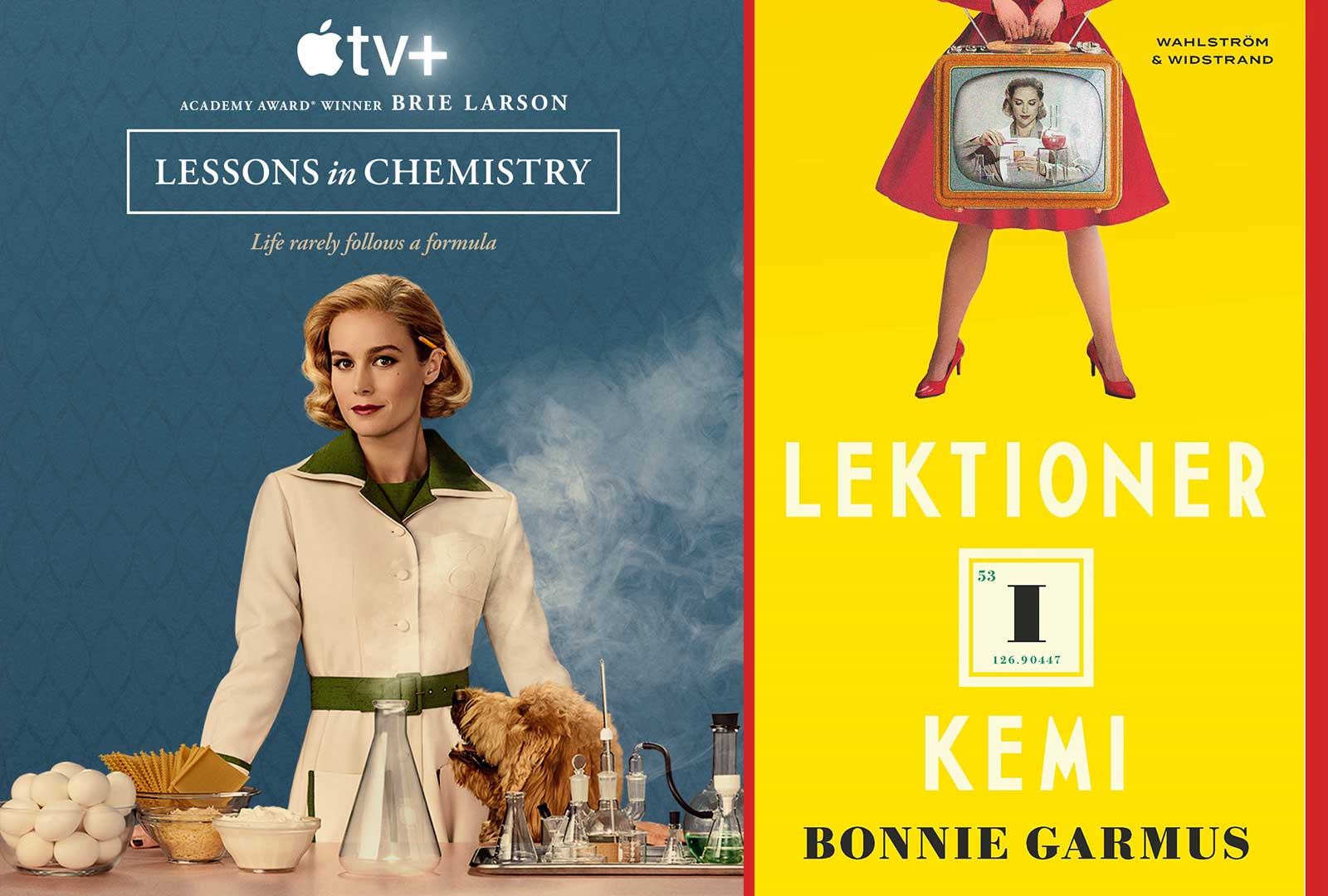 Succéromanen Lektioner i kemi av Bonnie Garmus nu som tv-serie