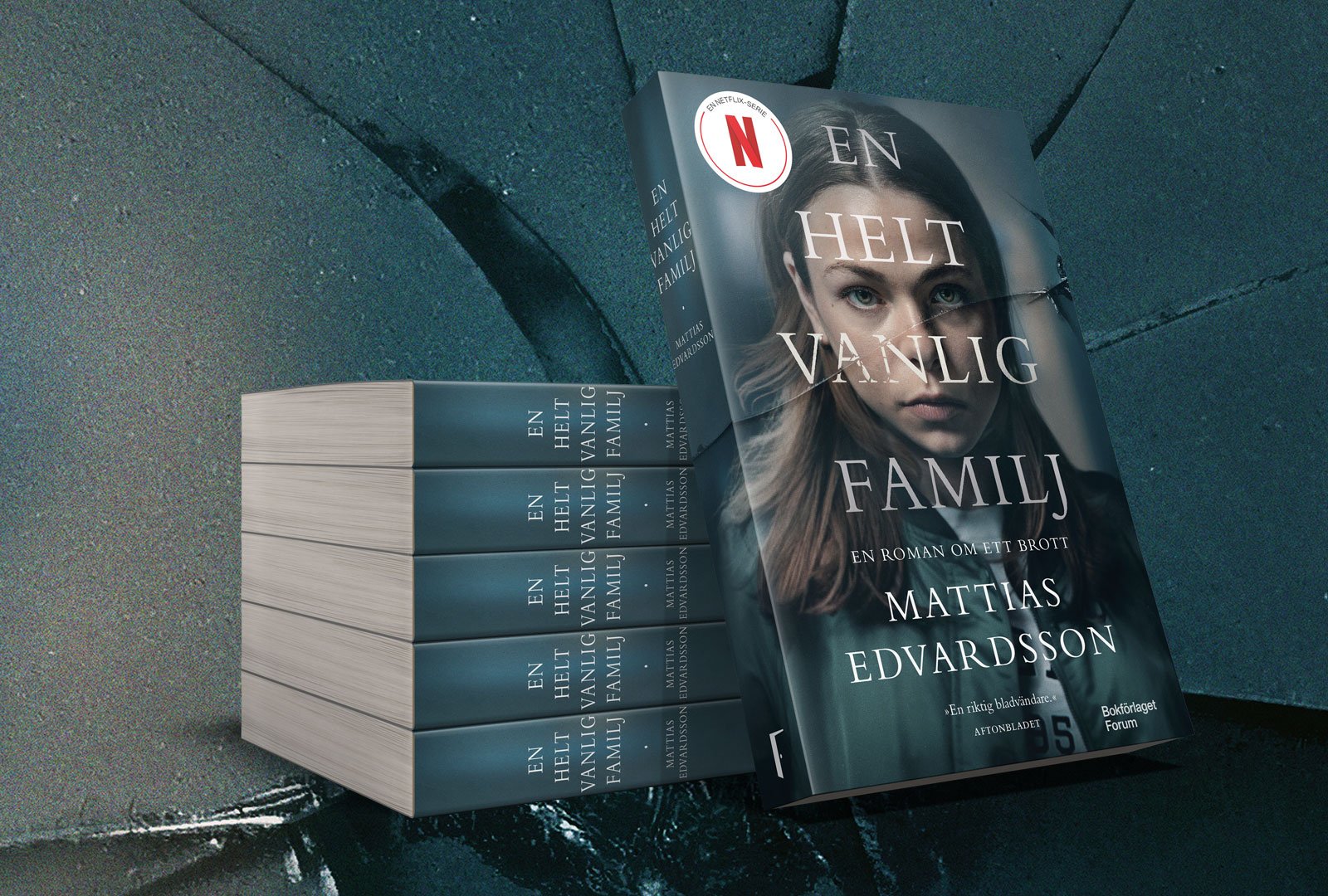 Mattias Edvardssons En helt vanlig familj nu som tv-serie på Netflix