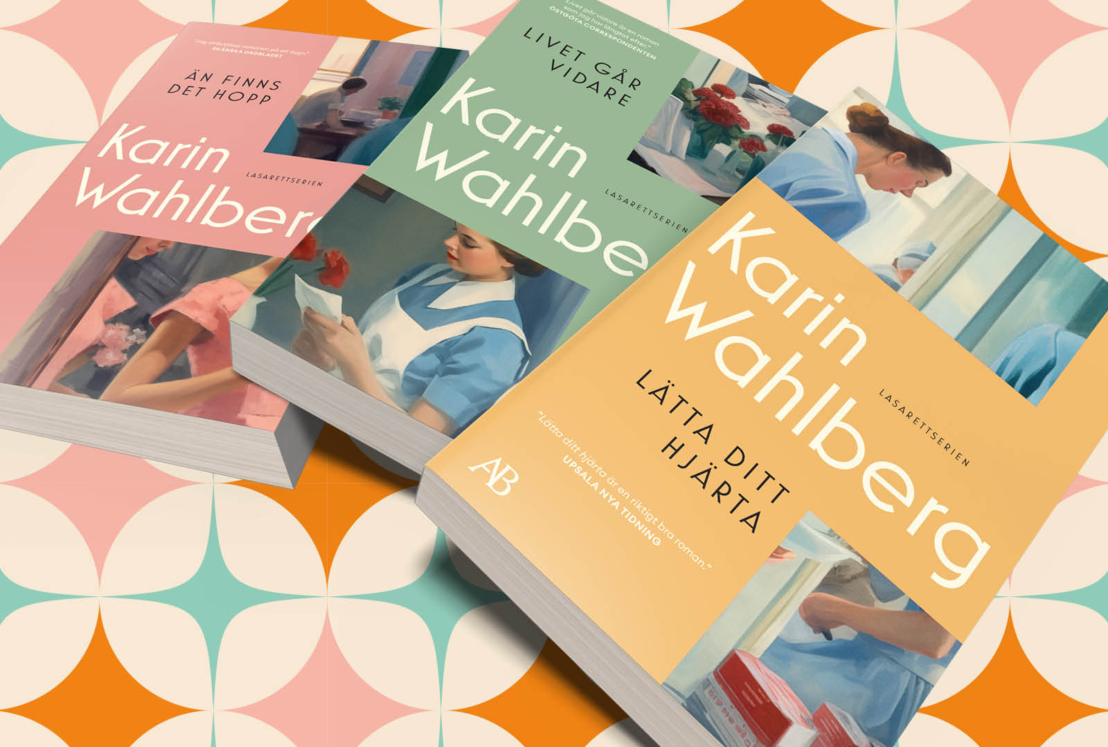 Ny paketering av Karin Wahlbergs omtyckta Lasarettserie