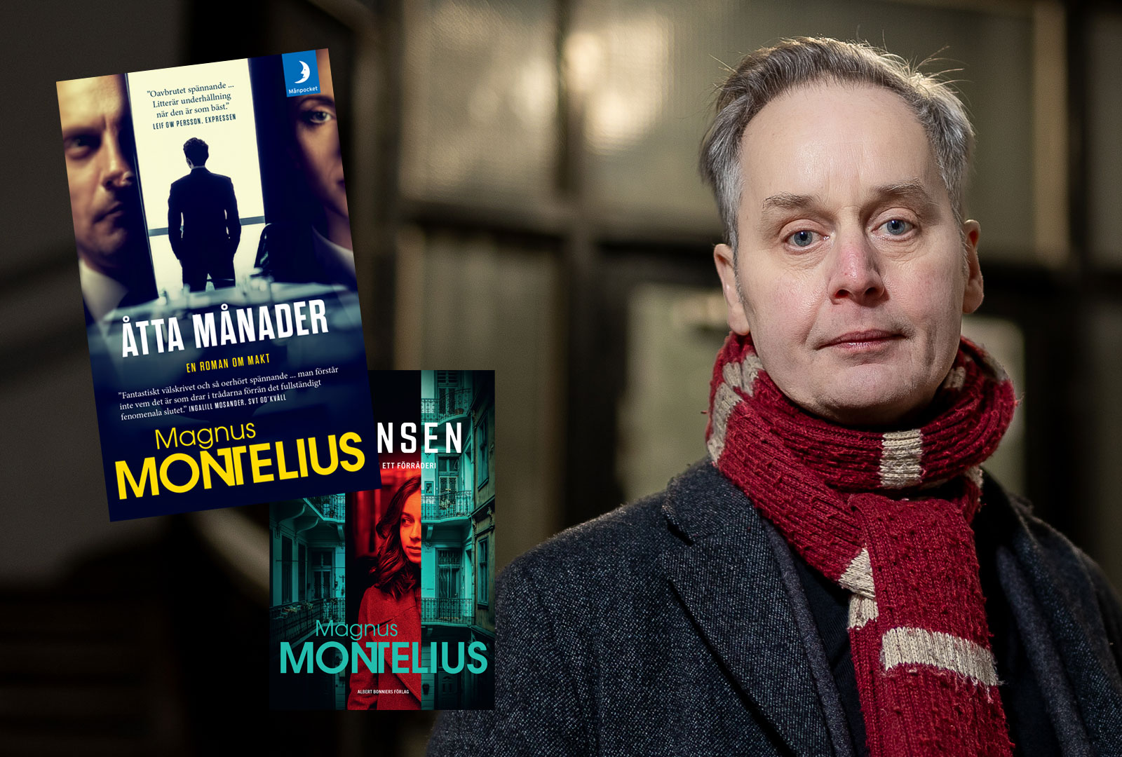 Spänningsromanen Åtta månader av Magnus Montelius blir tv-serie