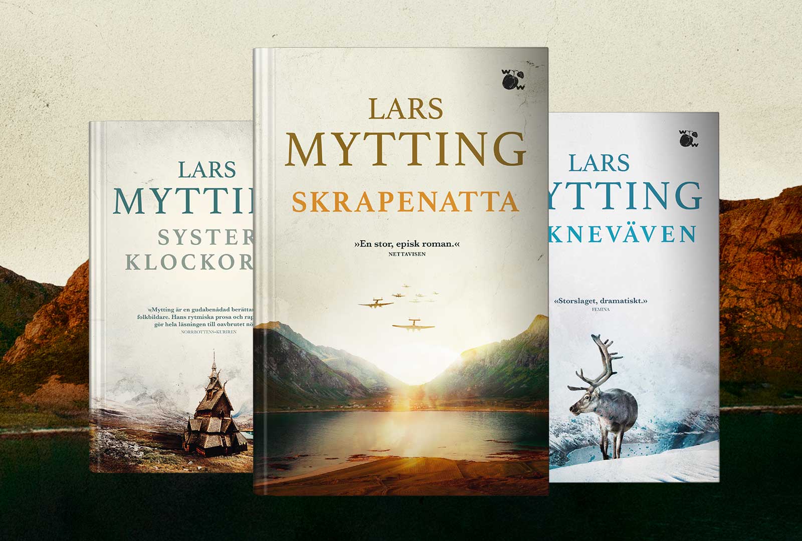 Lars Myttings succétrilogi blir storslagen TV-serie