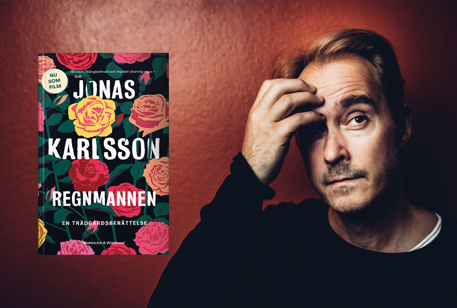 Jonas Karlssons roman Regnmannen har filmatiserats