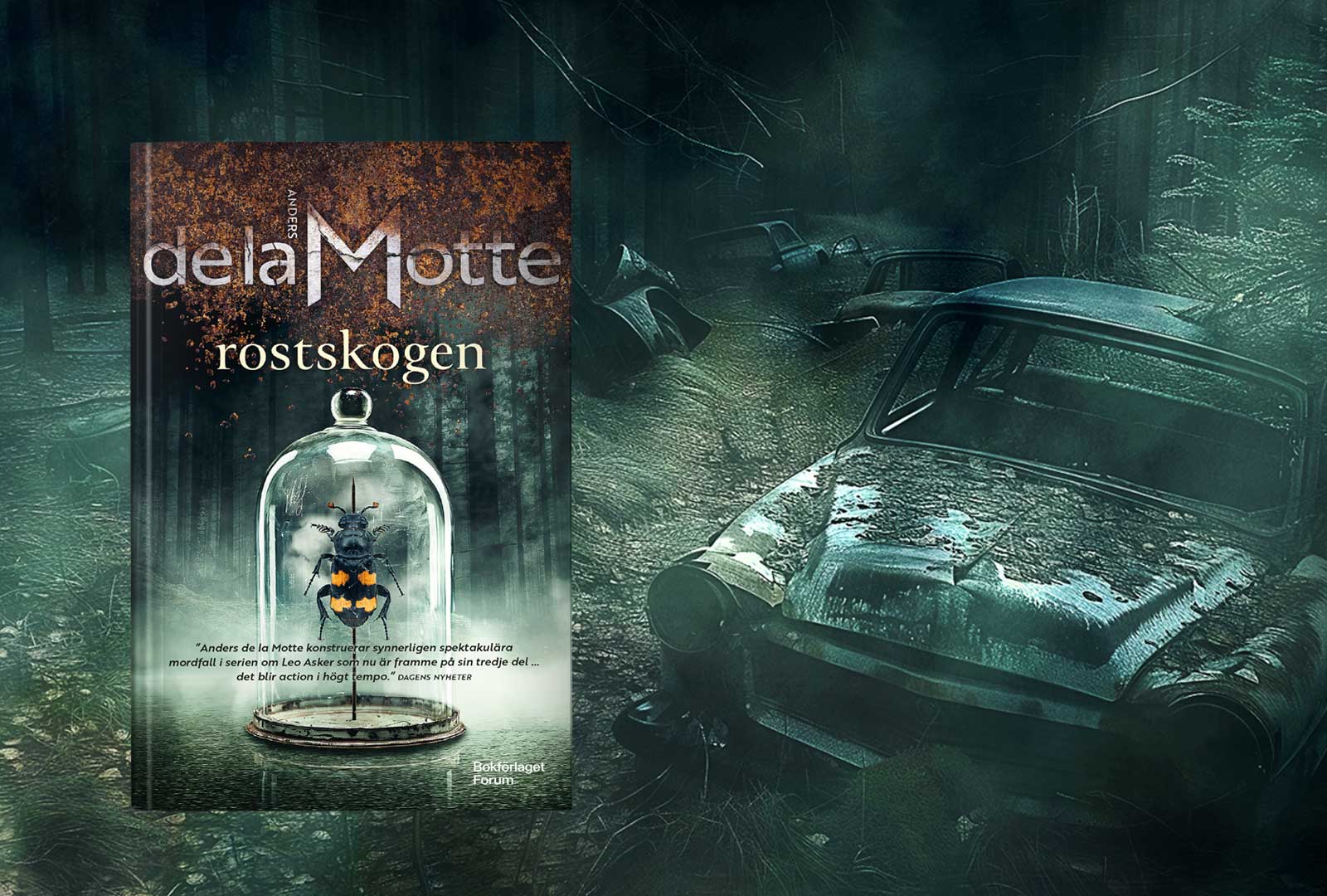 Rostskogen – tredje delen i Anders de la Mottes Askerserie i pocket