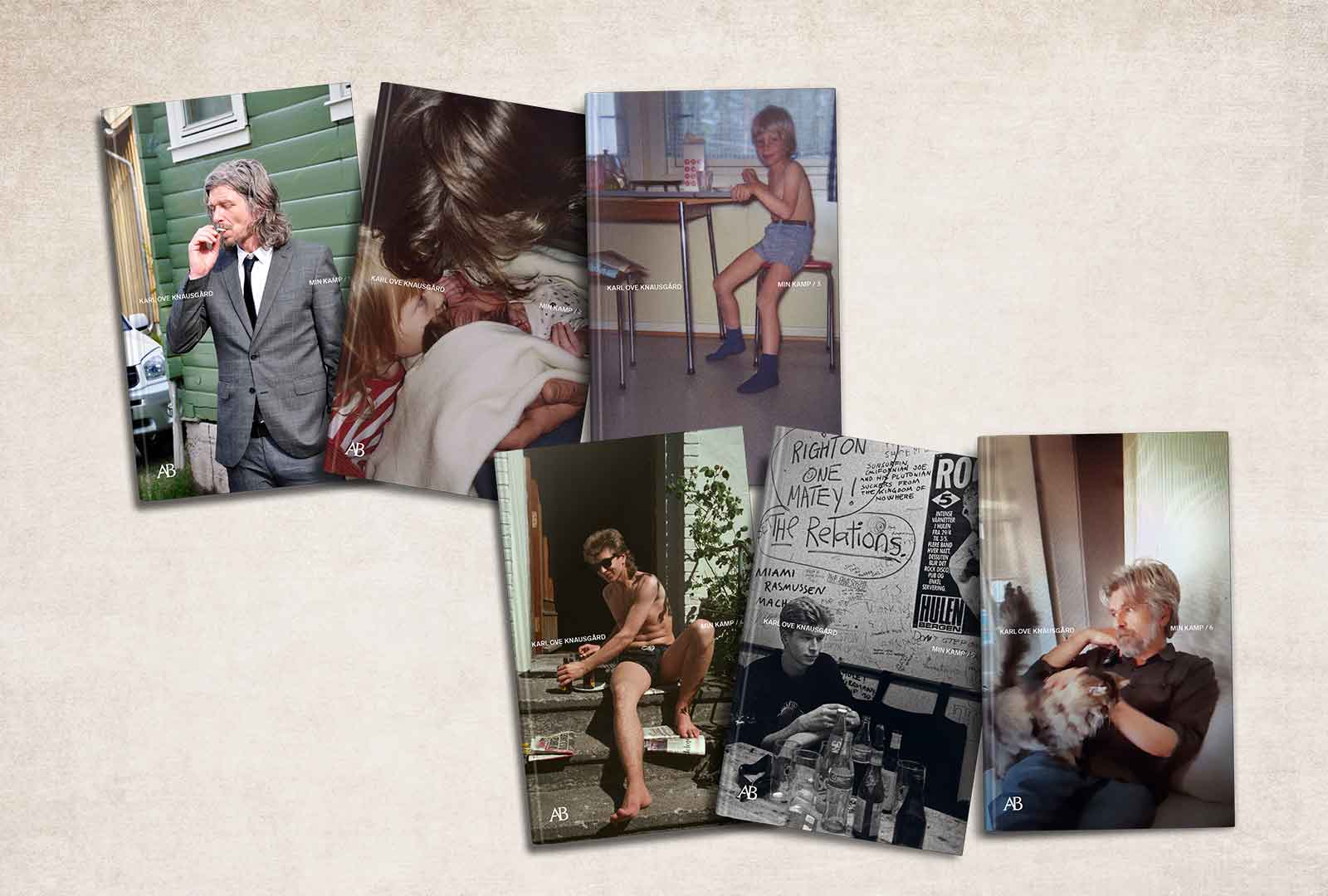 Karl Ove Knausgårds sexbandsverk Min kamp i nyutgåva