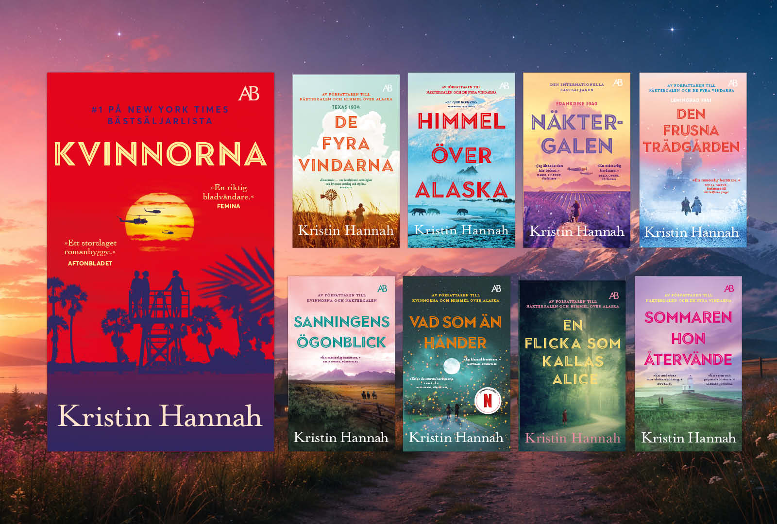 Från Näktergalen till Kvinnorna – därför älskar läsare Kristin Hannah