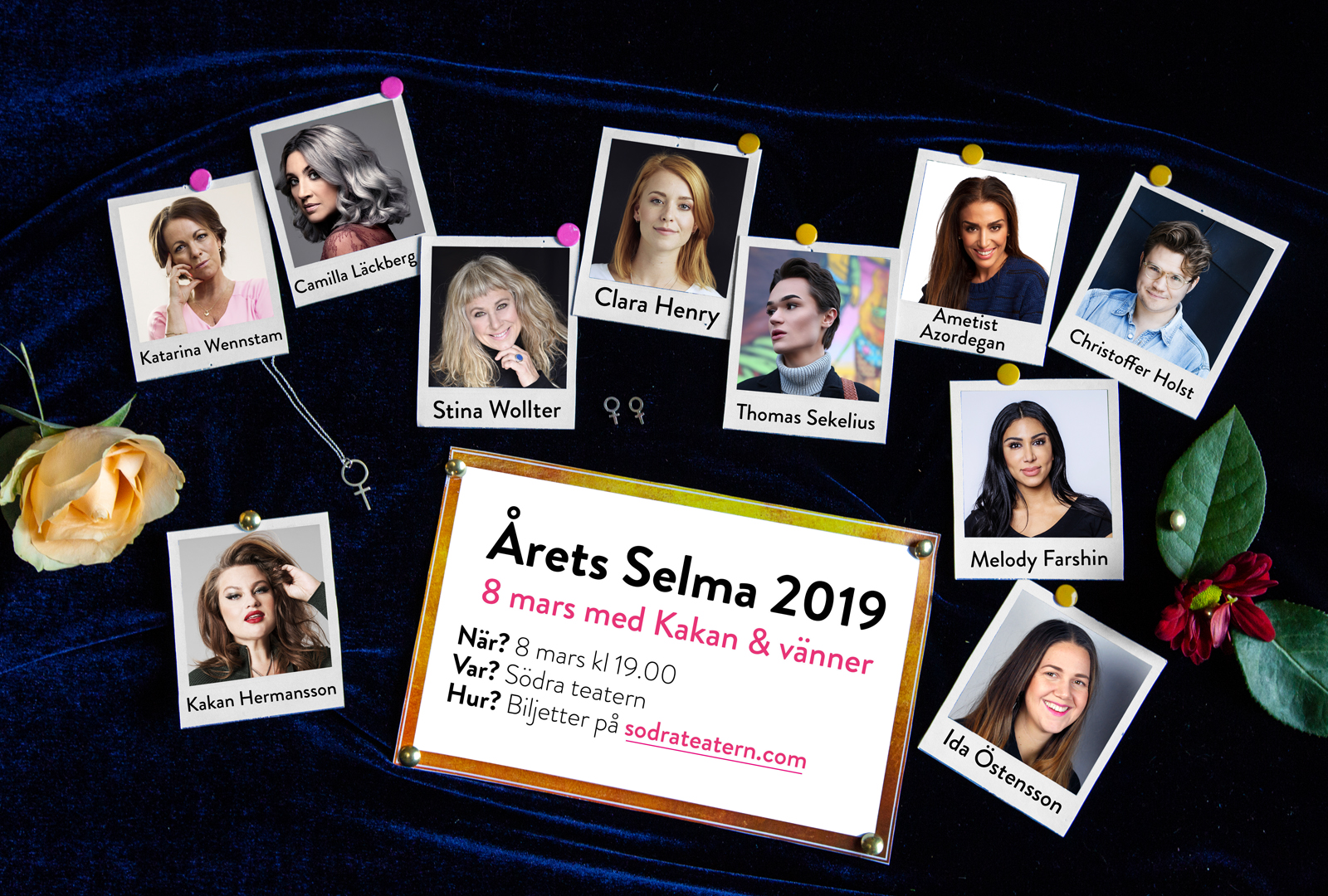 Christoffer Holst framträder på Årets Selma 2019