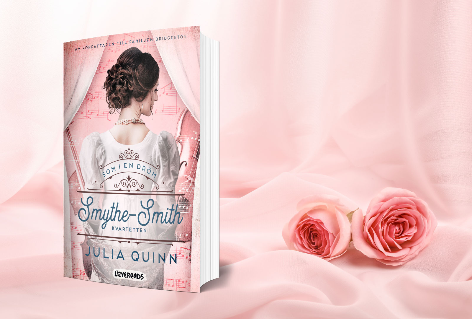 Ny serie av författaren till Bridgertonsuccén