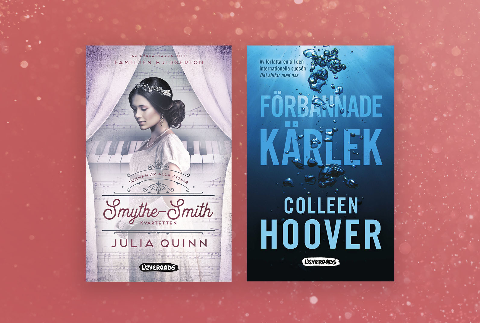 Julia Quinn och Colleen Hoover prisas i Nextory E-book Awards