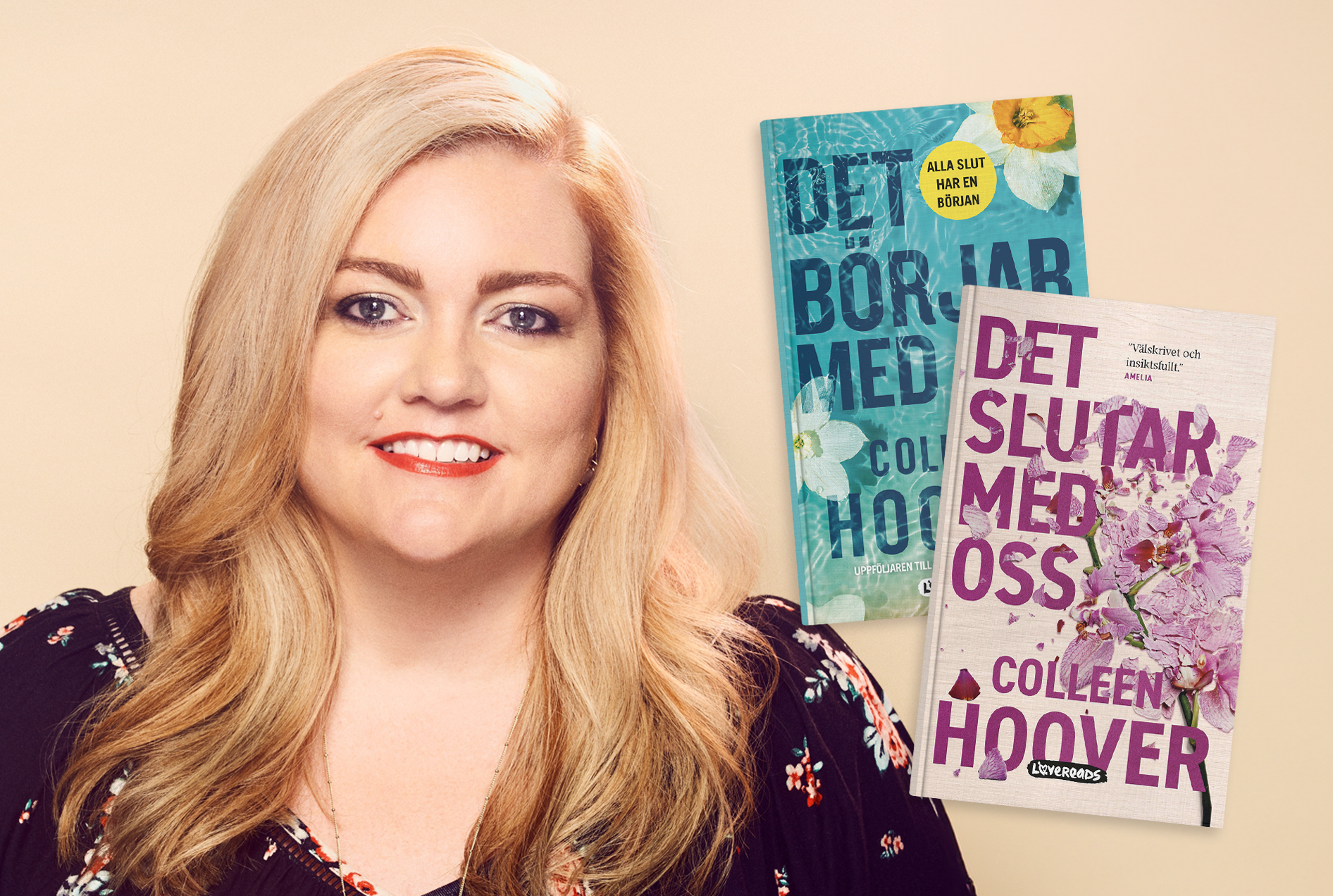 Colleen Hoover – Sveriges fjärde mest säljande författare 2023