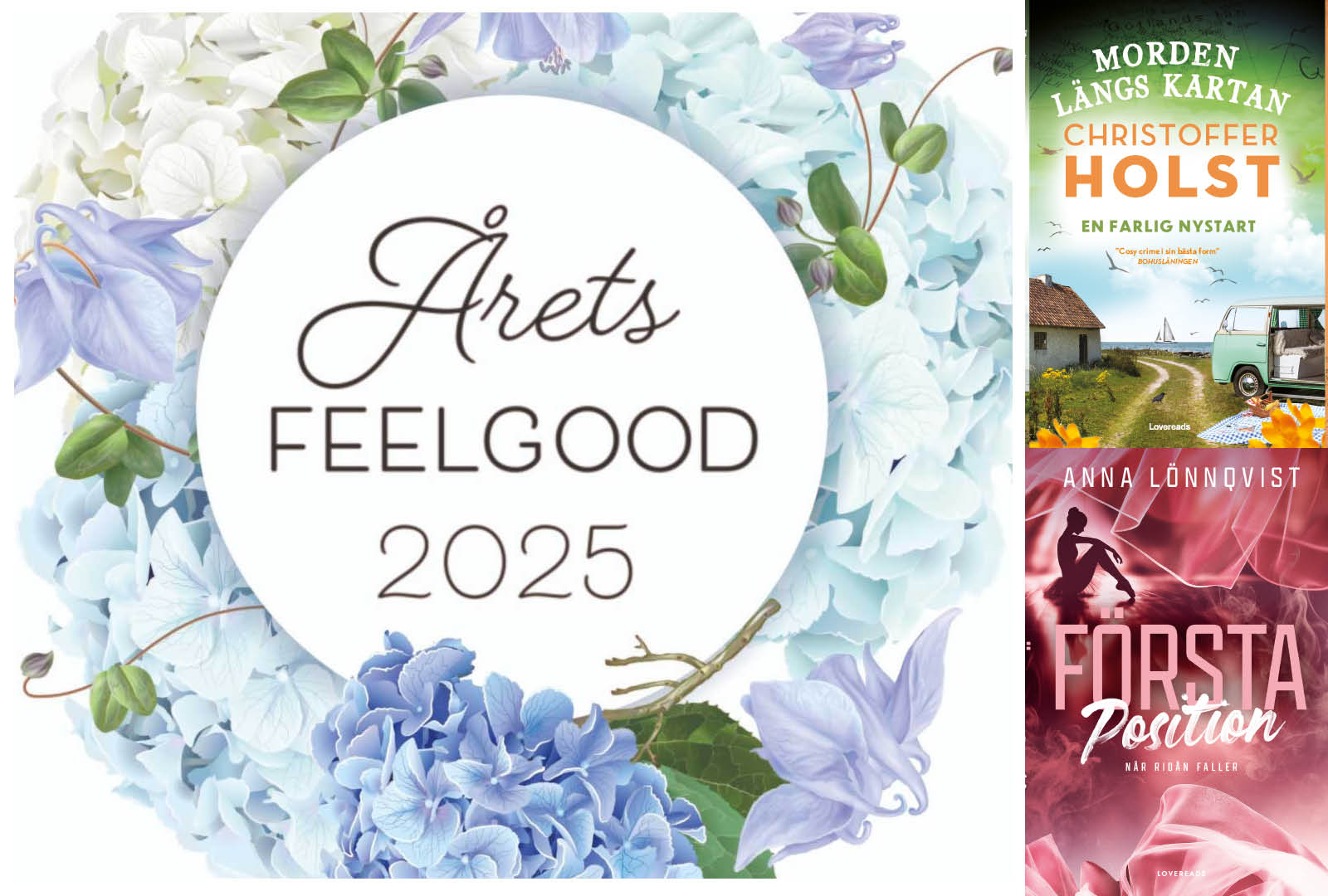 Årets Feelgoodroman 2025 – rösta på din favorit