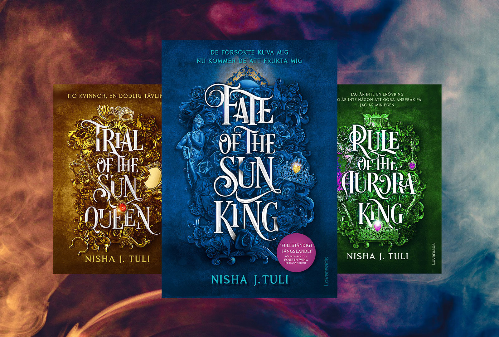 Tredje delen i den populära romantasyserien Artefacts of Ouranos