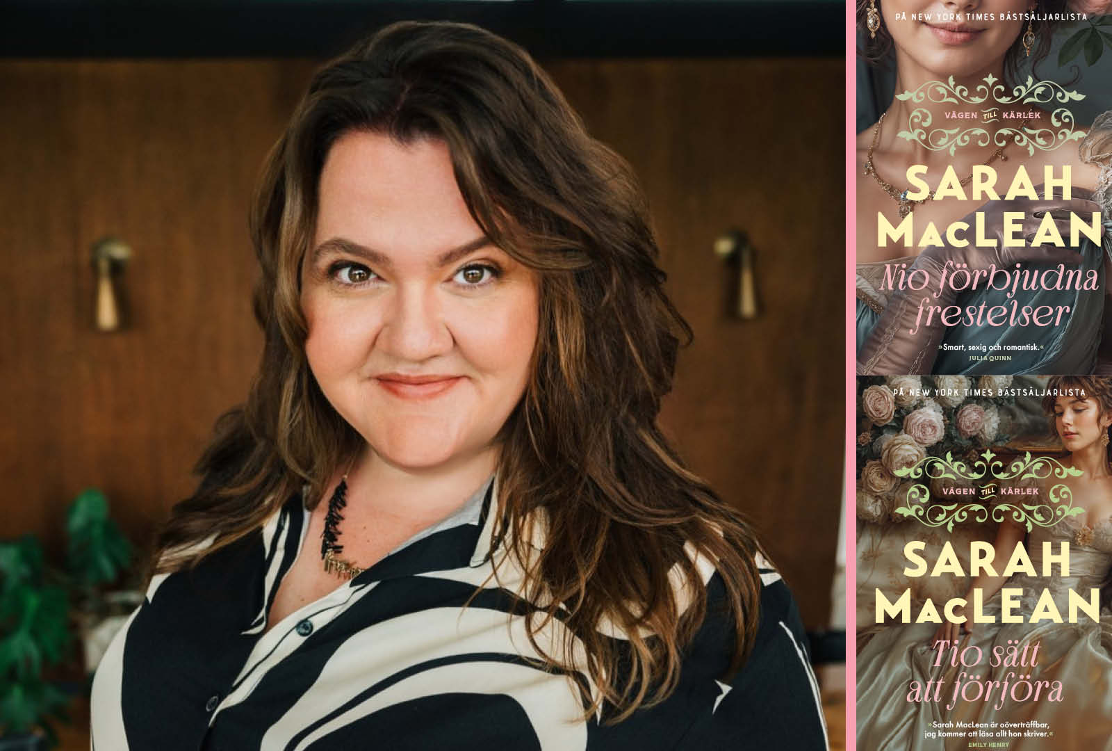 Sarah MacLean besöker Bokmässan i Göteborg