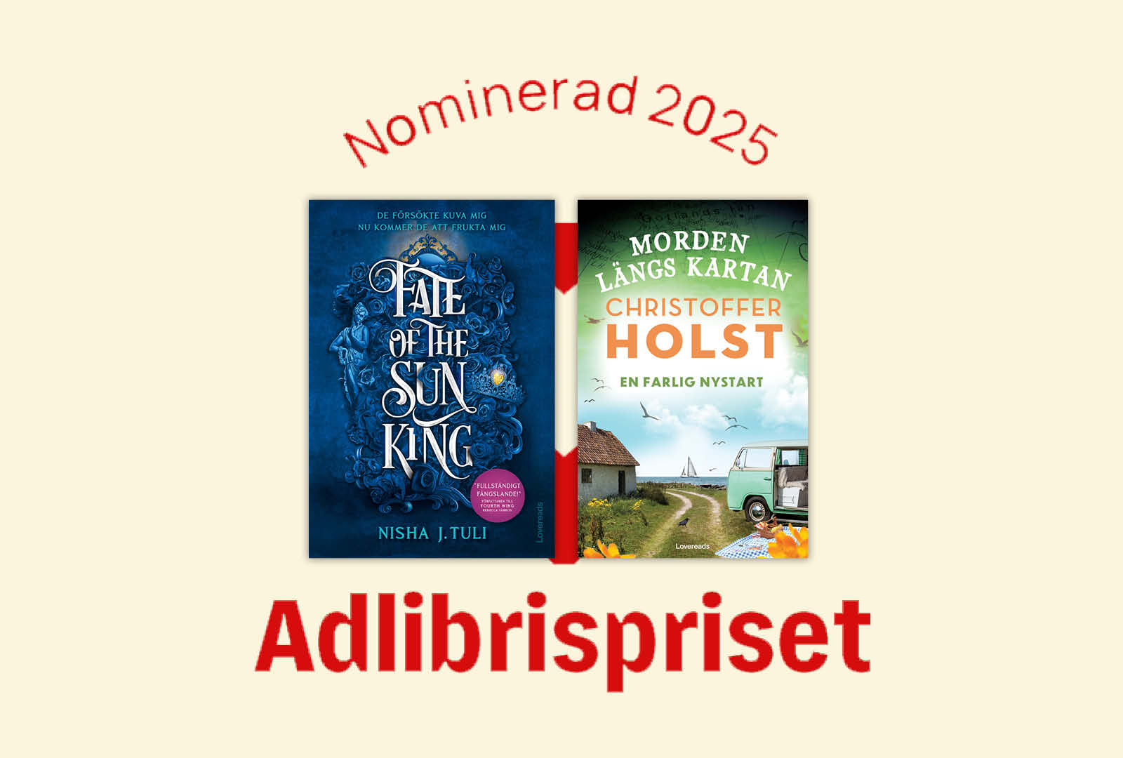 De är nominerade till Adlibrispriset 2025
