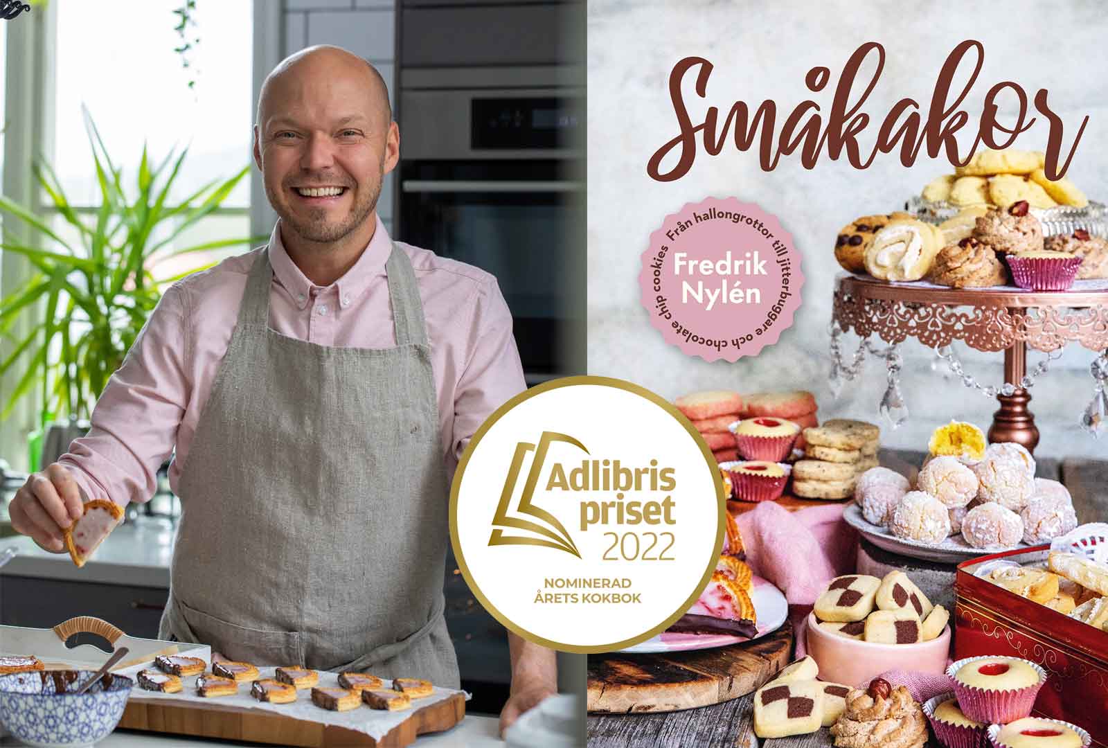 Småkakor av Fredrik Nylén nomineras till Adlibrispriset 2022