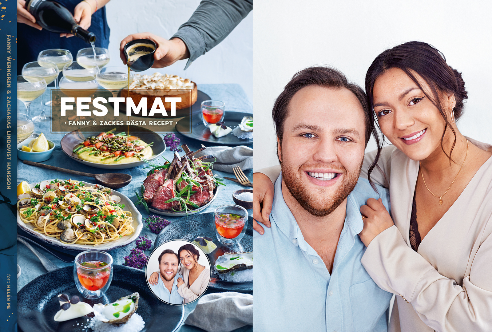 Två passionerade hemmakockar bjuder in till fest