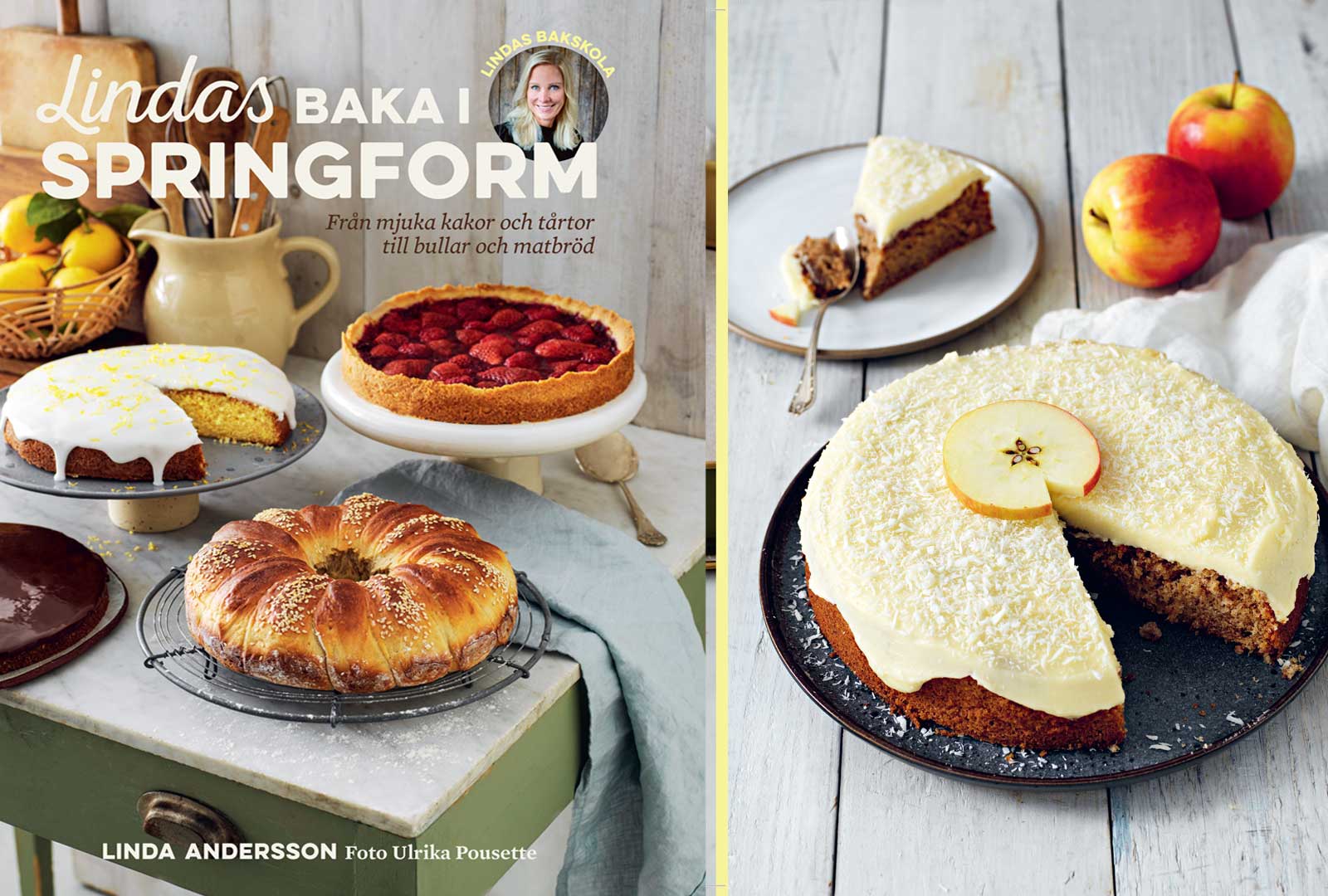 Äppelmumskaka: Baka i springform med Linda