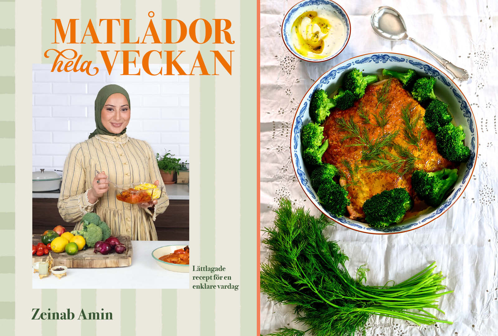 Zeinab Amin debuterar med kokboken Matlådor hela veckan