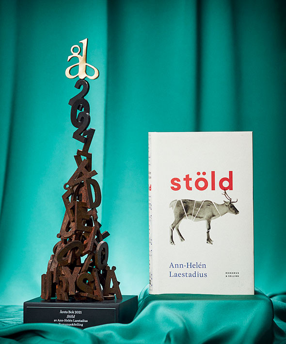 Stöld av AnnHelén Laestadius utsedd till Årets bok 2021