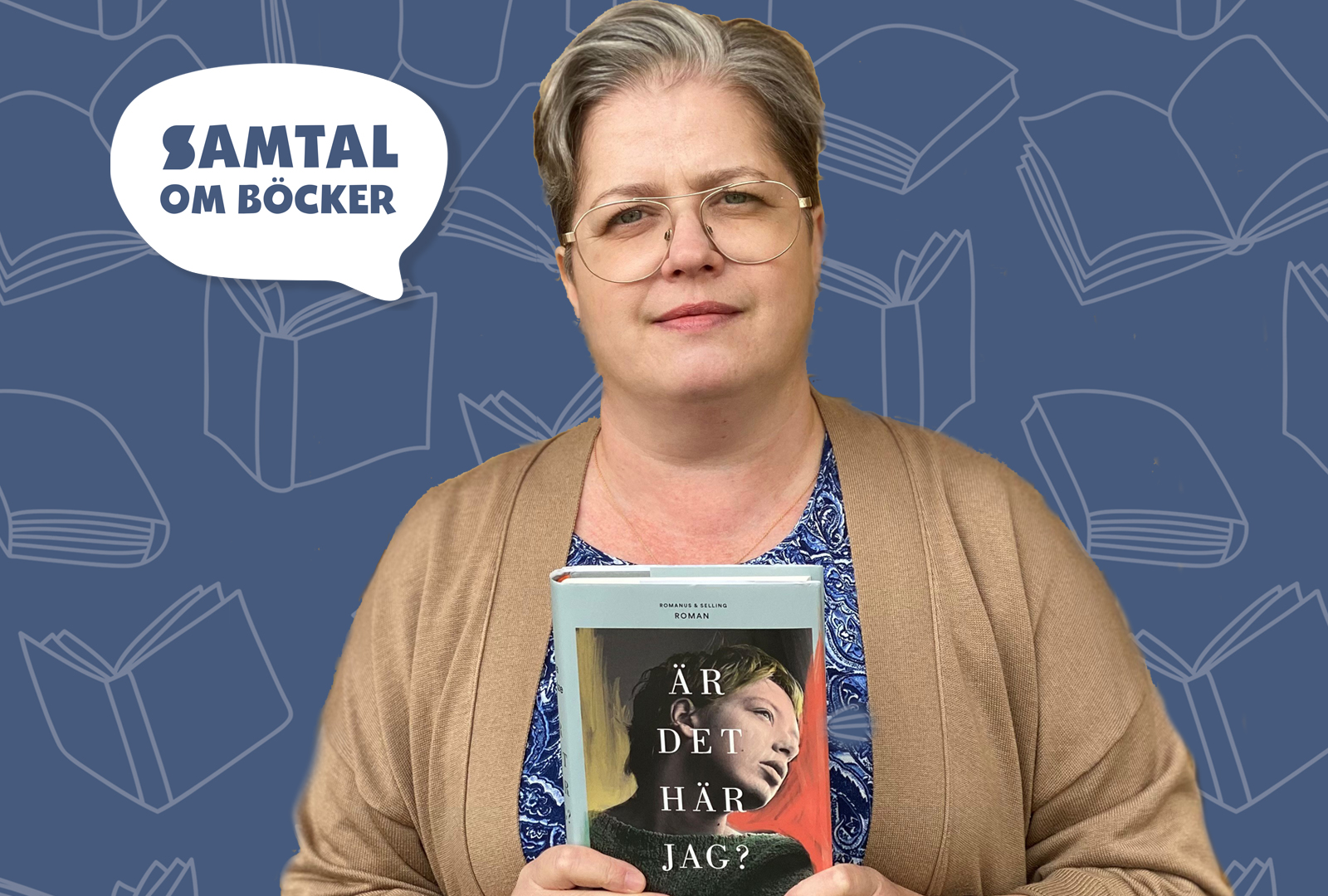 Anna Schulze medverkar i podden Samtal om böcker