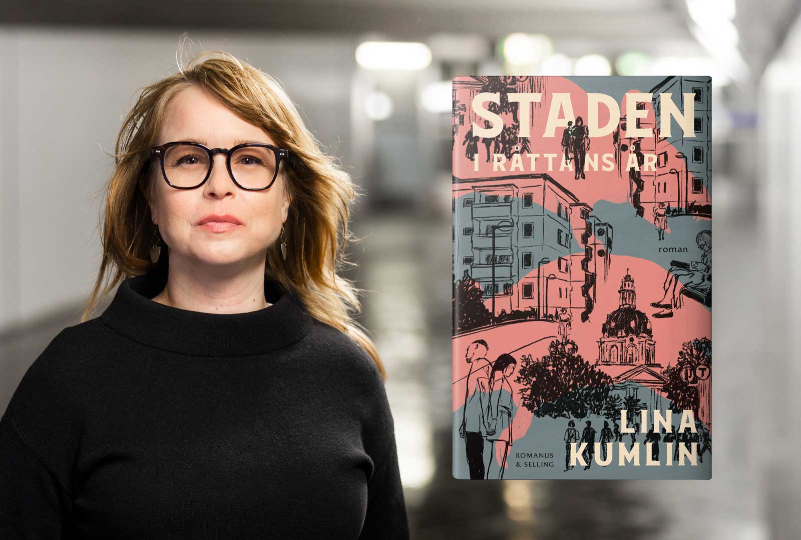 Lina Kumlin debuterar med romanen Staden. I råttans år