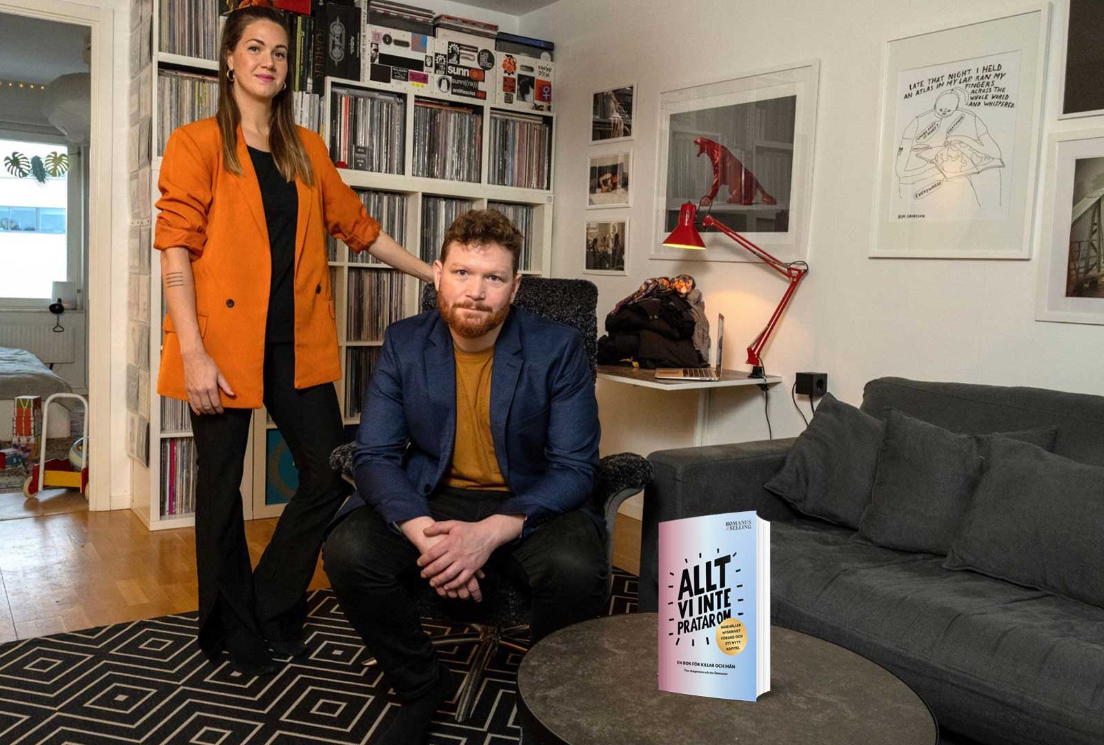 Ida Östensson och Thor Rutgersson sätter ord på tystnaden – genom samtal i boken Allt vi inte pratar om