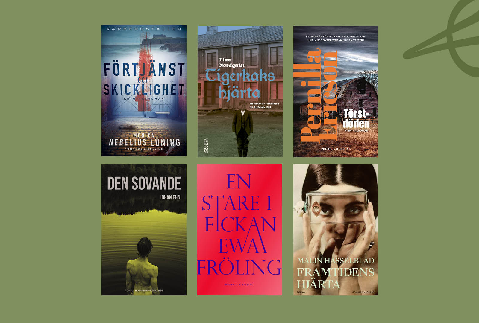 Vårens böcker 2024 från Romanus & Selling