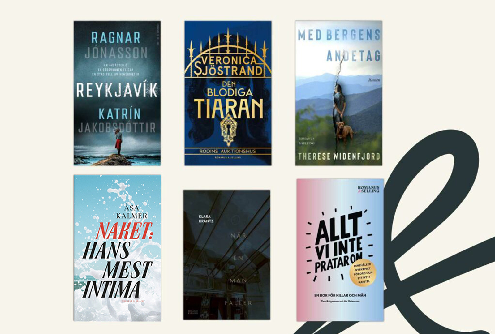 Vinterns böcker 2023–2024 från Romanus & Selling