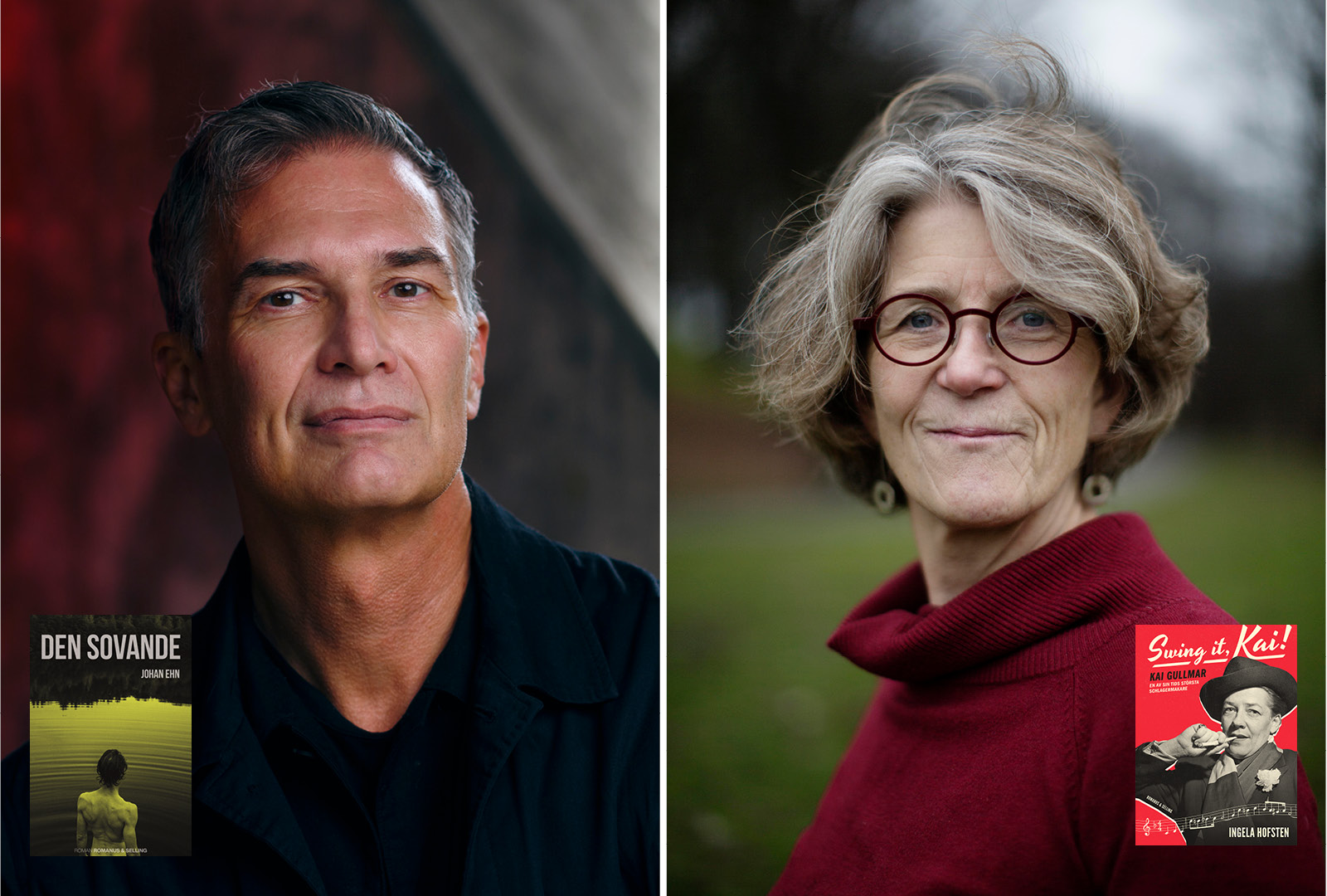 Johan Ehn och Ingela Hofsten nomineras till Prisma Litteraturpris 2024
