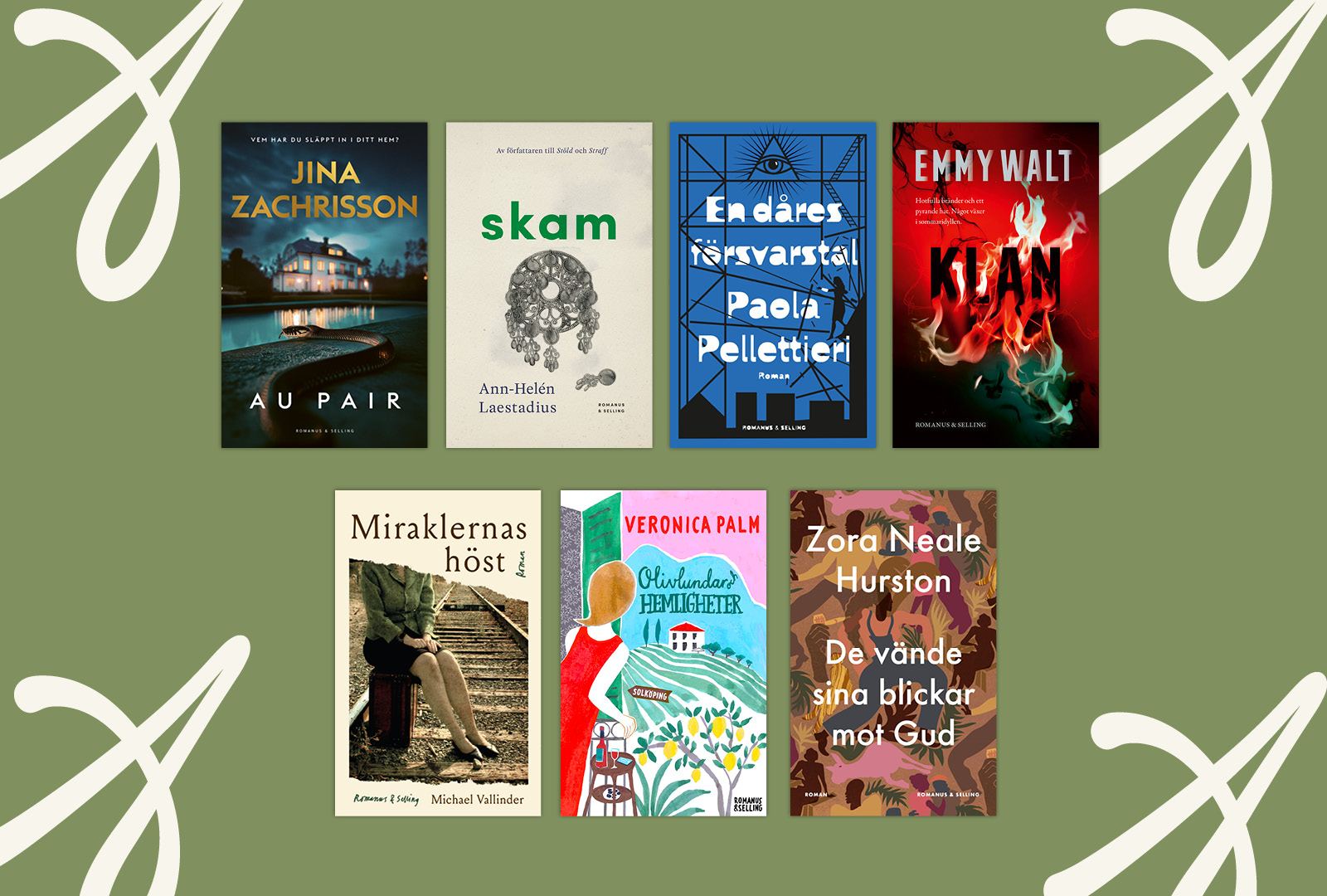 Vårens utgivning från Romanus & Selling