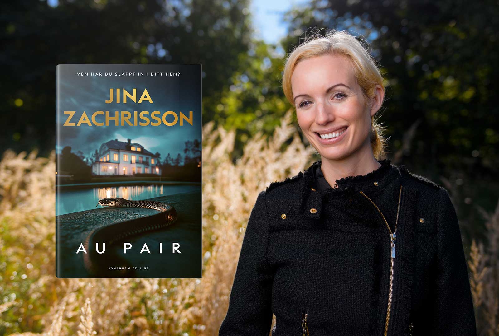 Jina Zachrisson aktuell med skönlitterär debut om maktspel, klassklyftor och moderskapets sårbarhet