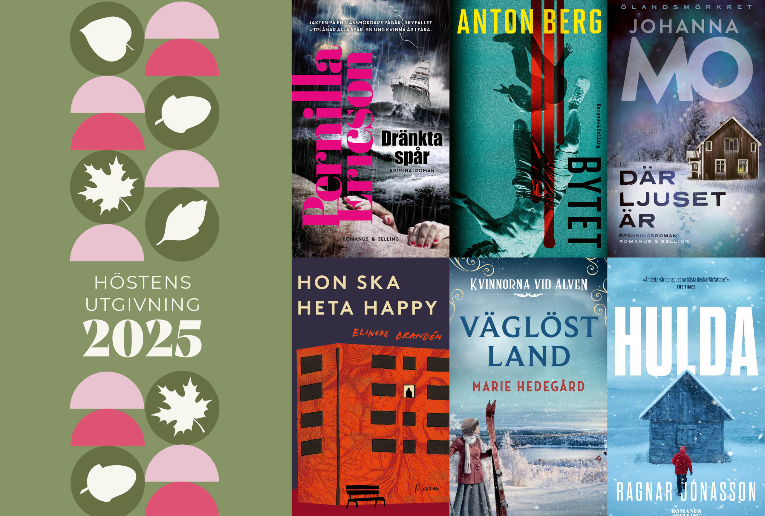 Höstens utgivning 2025 på Romanus & Selling