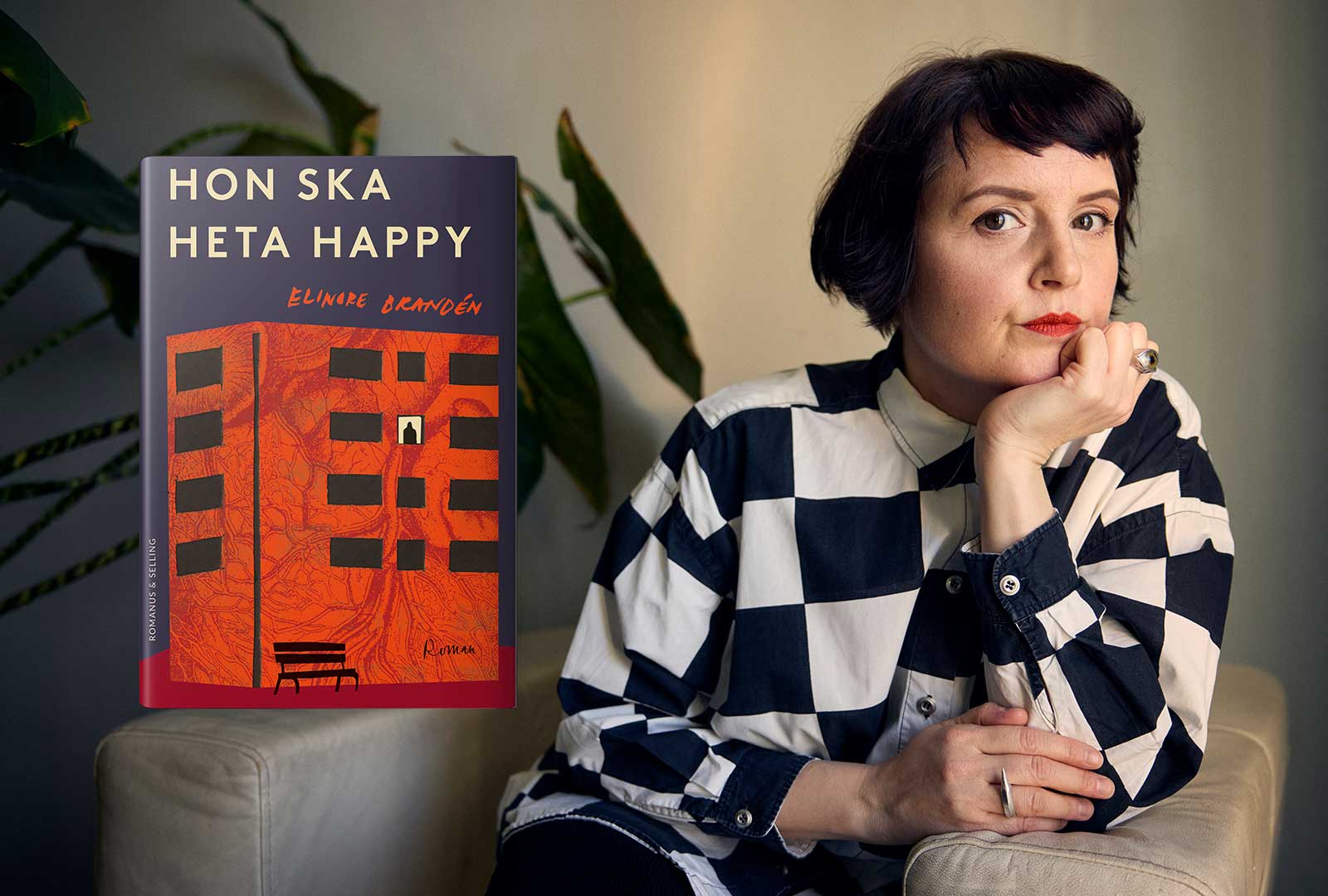 Ett utskuret hjärta, två barnmorskor och en pensionerad polis – Elinore Brandén debuterar med Hon ska heta Happy