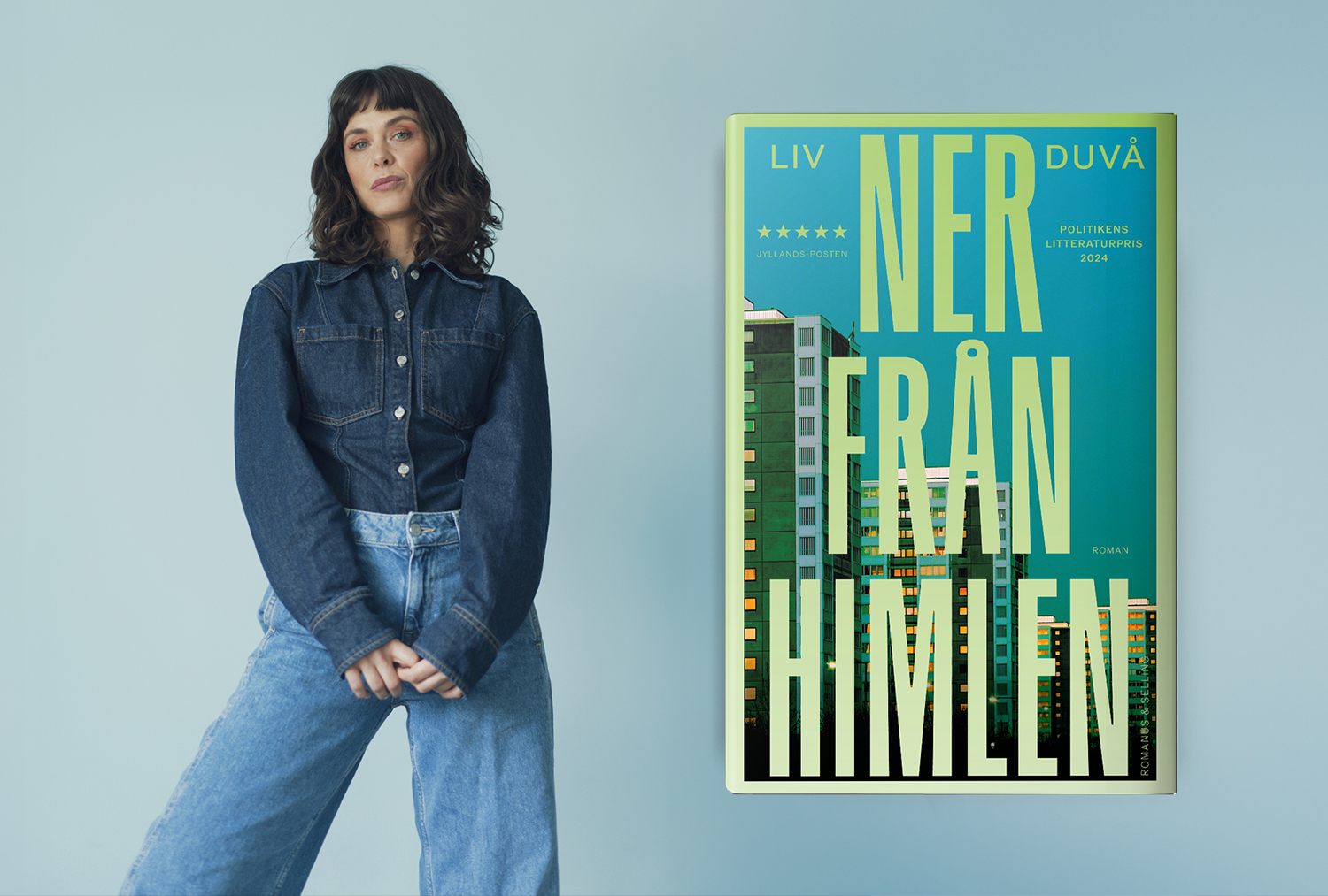 Med den hyllade Ner från himlen skildrar prisbelönta Liv Duvå arv, missbruk och moderskap