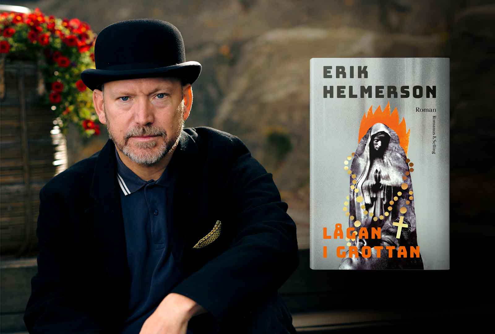 Under skrivandet blev dystopin verklighet – Erik Helmerson aktuell med svart skildring av ett Sverige där gränserna stängs och friheten stryps