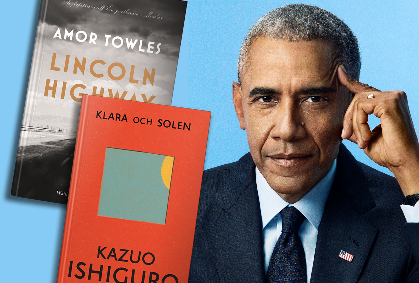 De är Barack Obamas favoritböcker från 2021