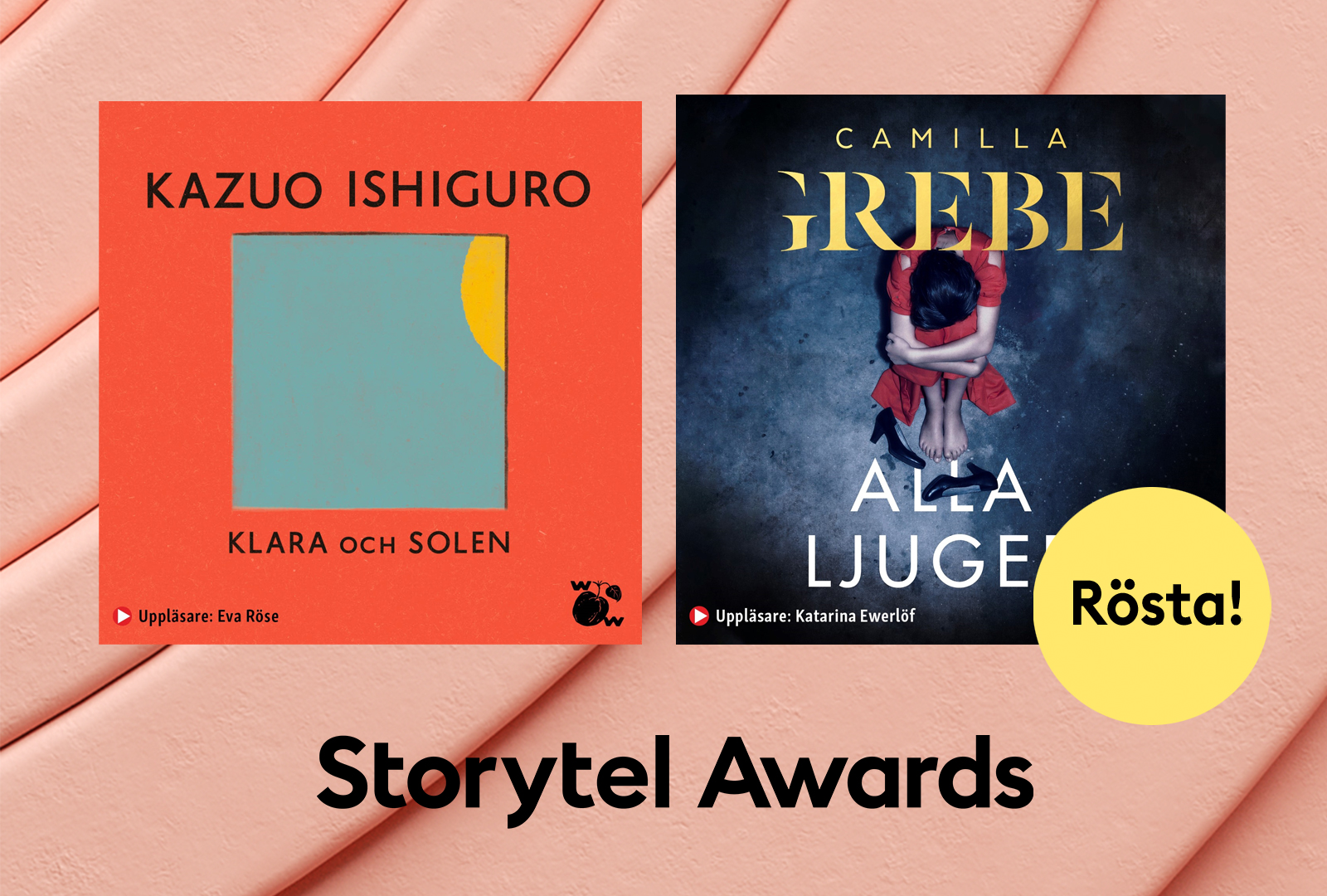 Rösta fram årets bästa ljudbok