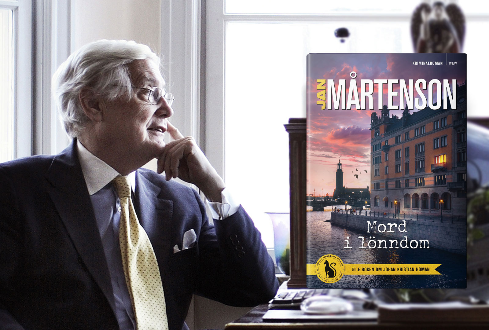 Jan Mårtenson utkommer med sin femtionde bok om Homan