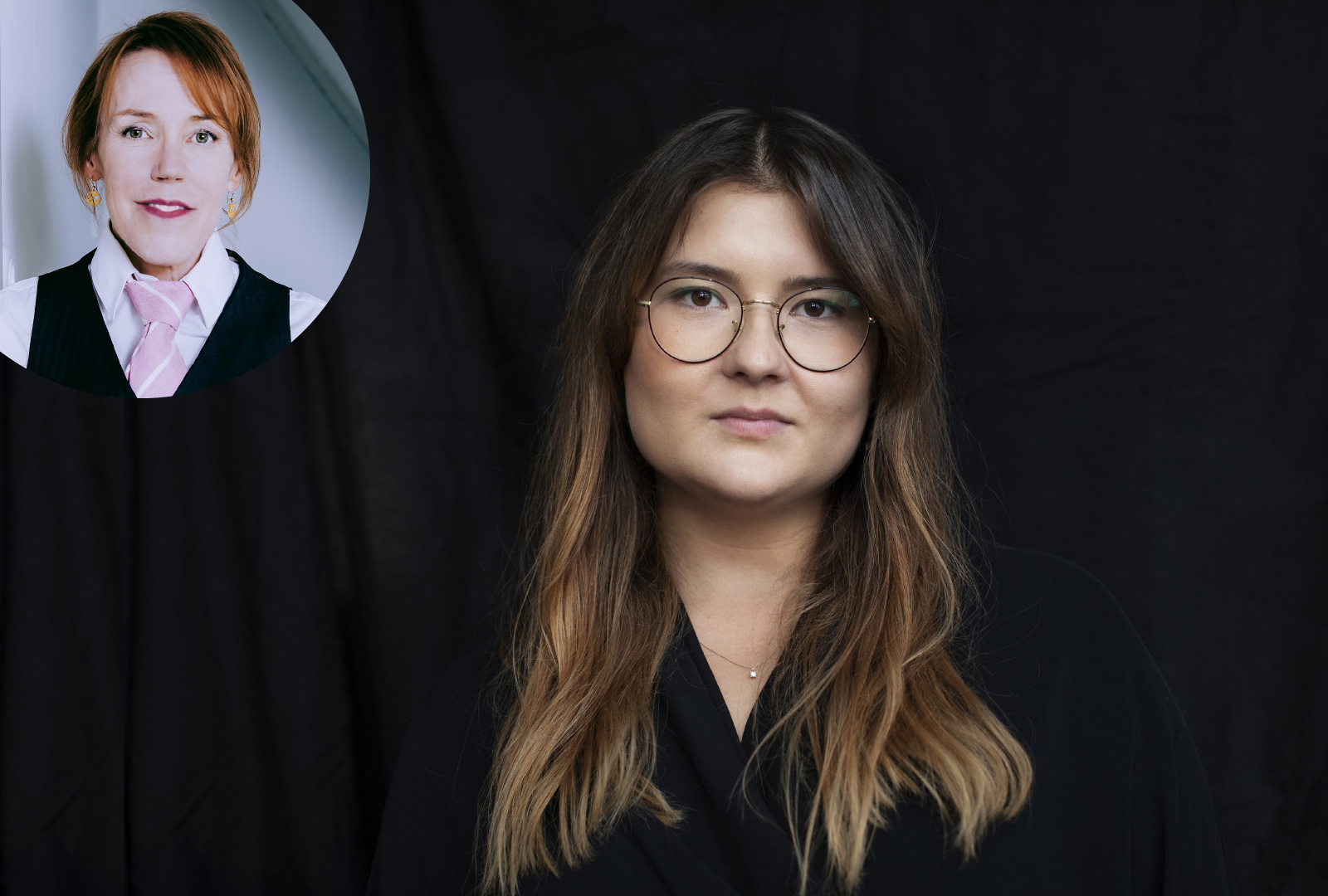 Ella-Maria Nutti intervjuas av Åsa Larsson i Söderbokhandeln