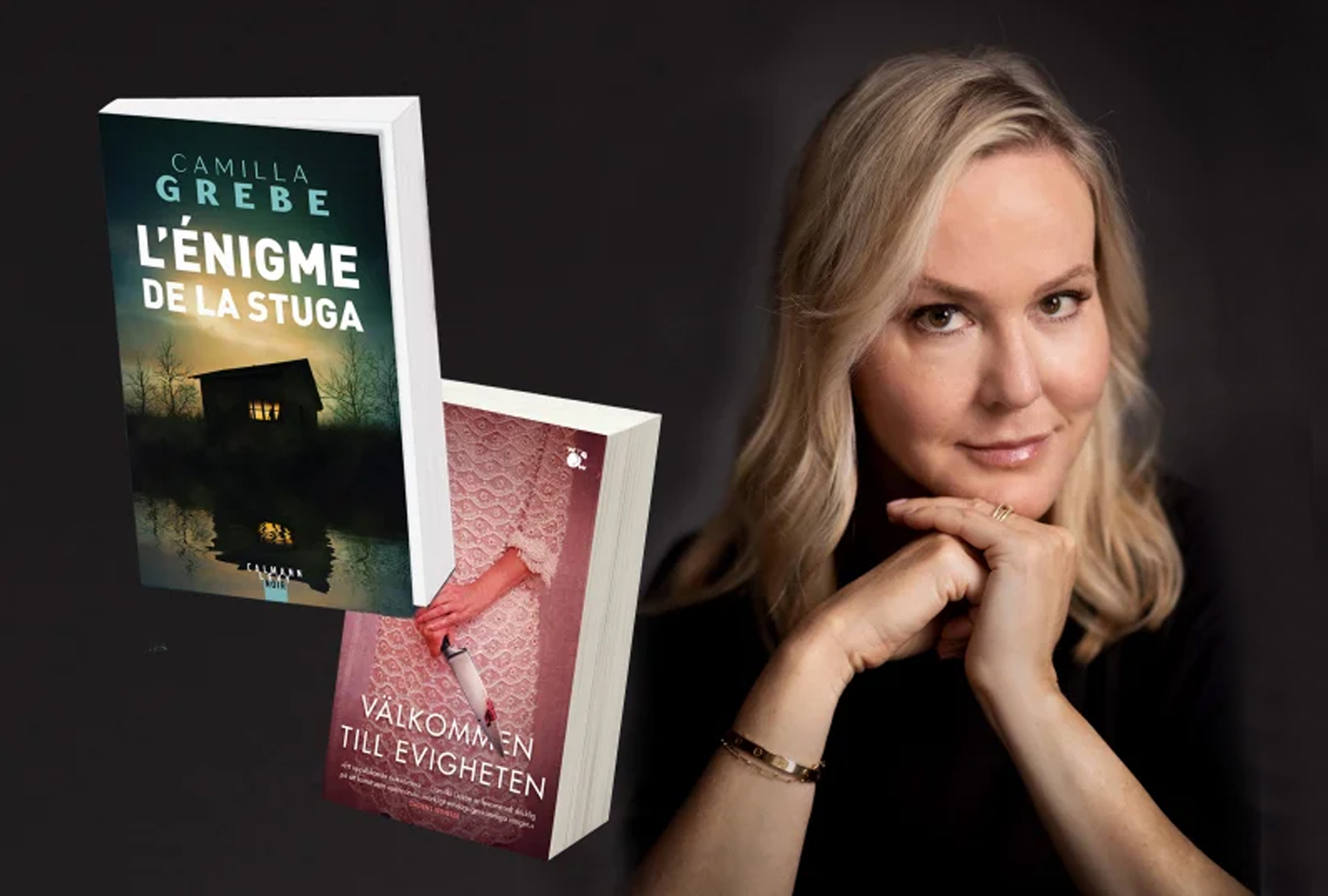 Camilla Grebe nomineras till det franska priset Prix Cognac