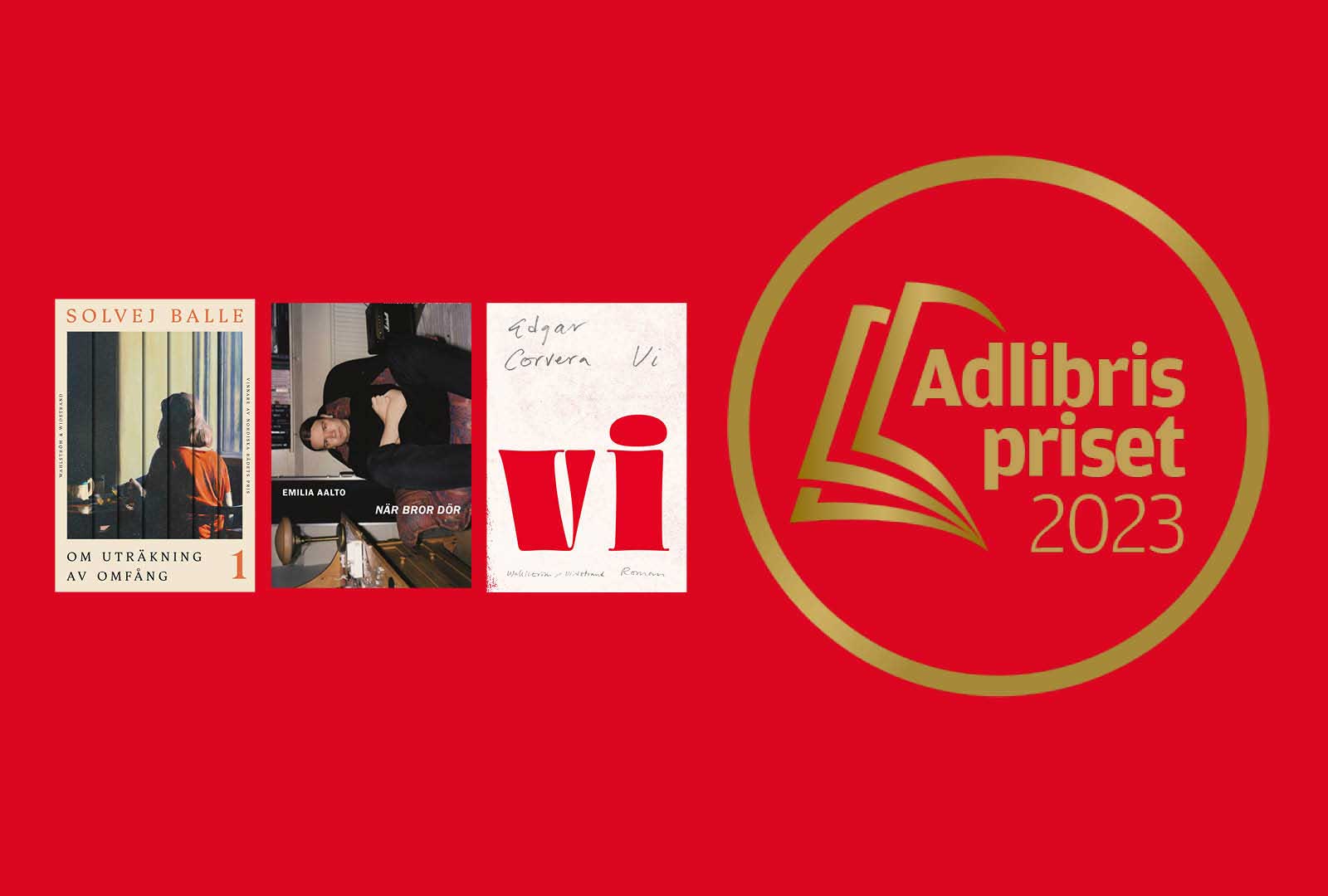 De nomineras till Adlibrispriset 2023 – kan bli årets böcker