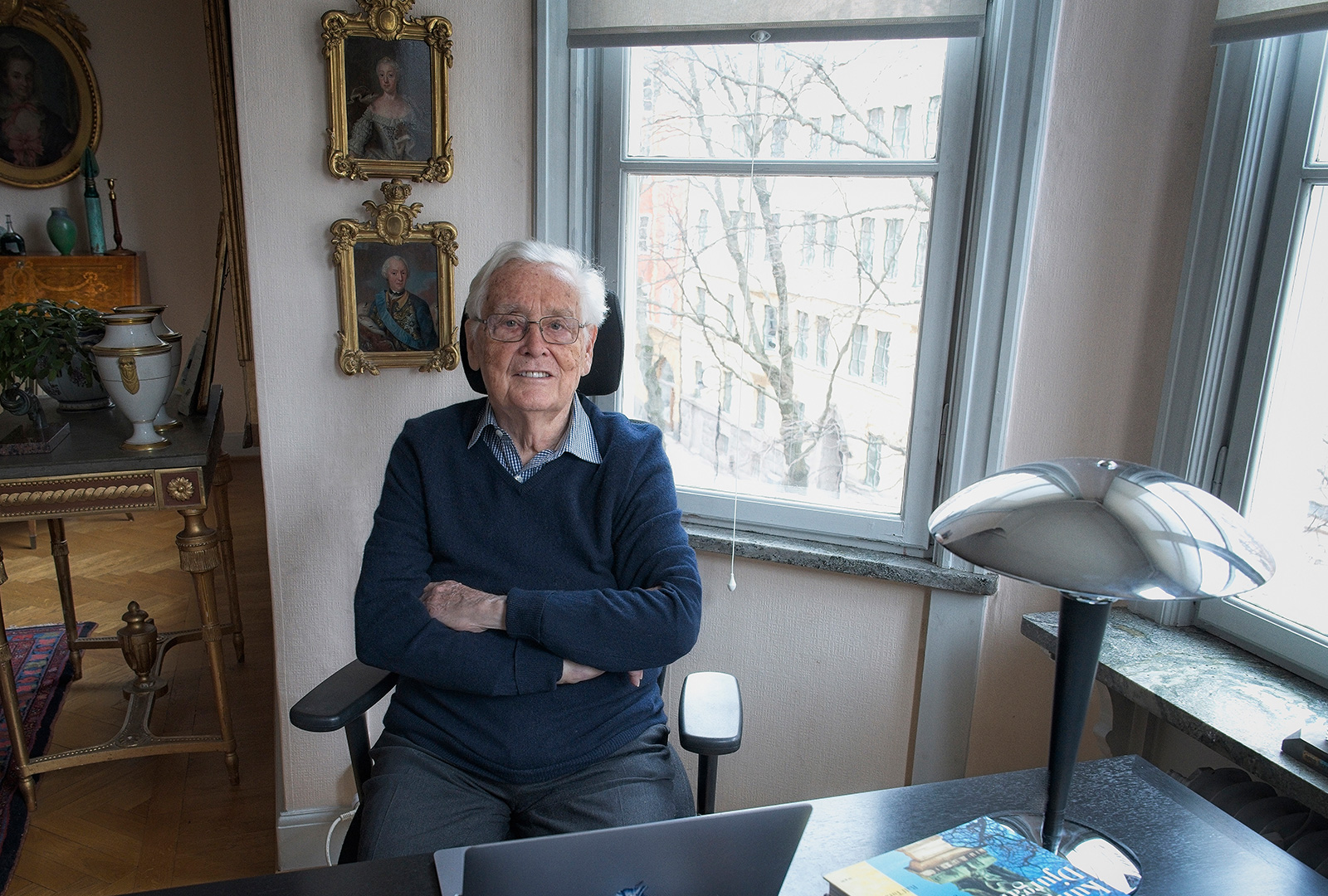 Jan Mårtenson tilldelas priset Livstid av Deckarsällskapet i Nora